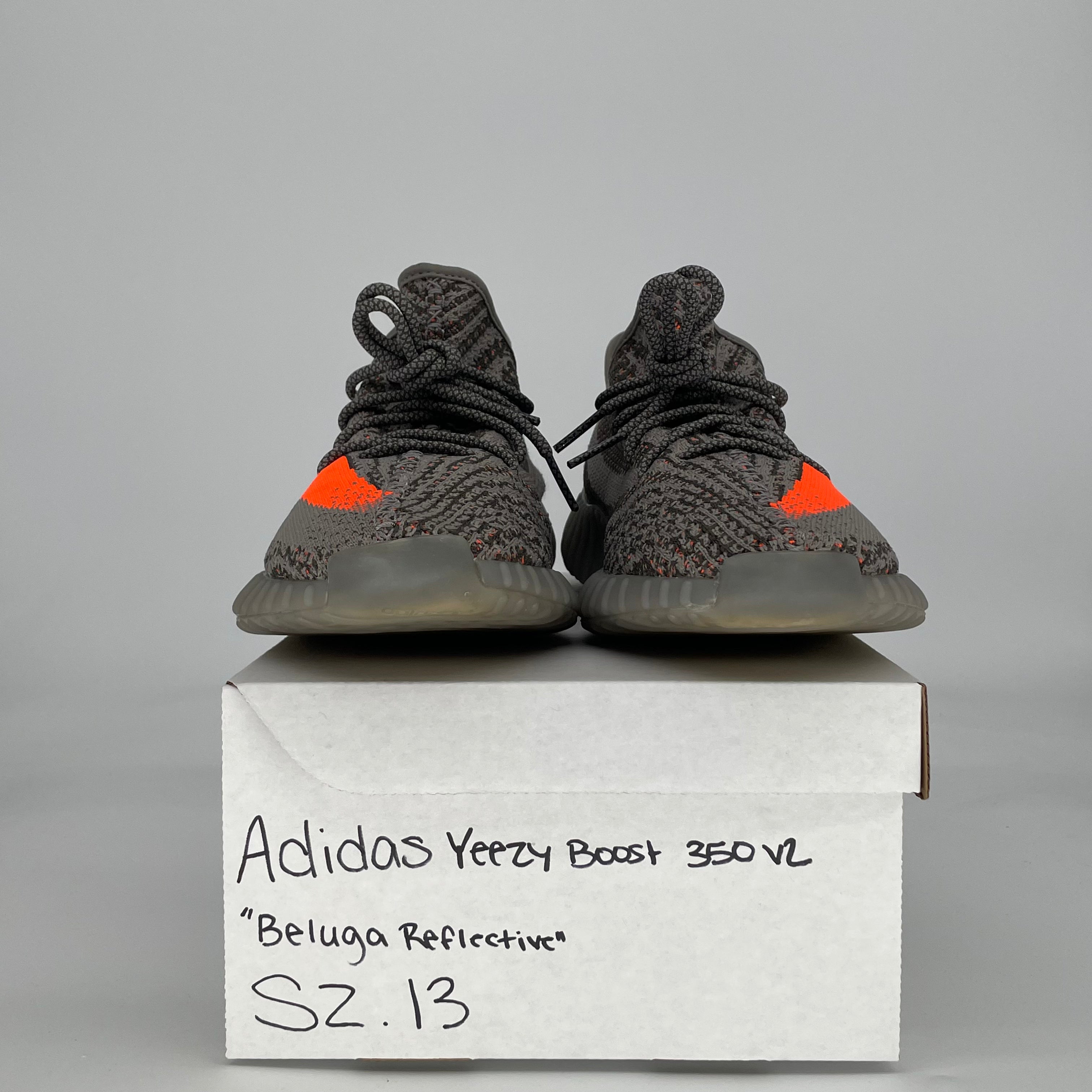 ADIDAS YEEZY BOOST 350 V2 BELUGA REFLECTIVE GW1229 SIZE 13/14.5W