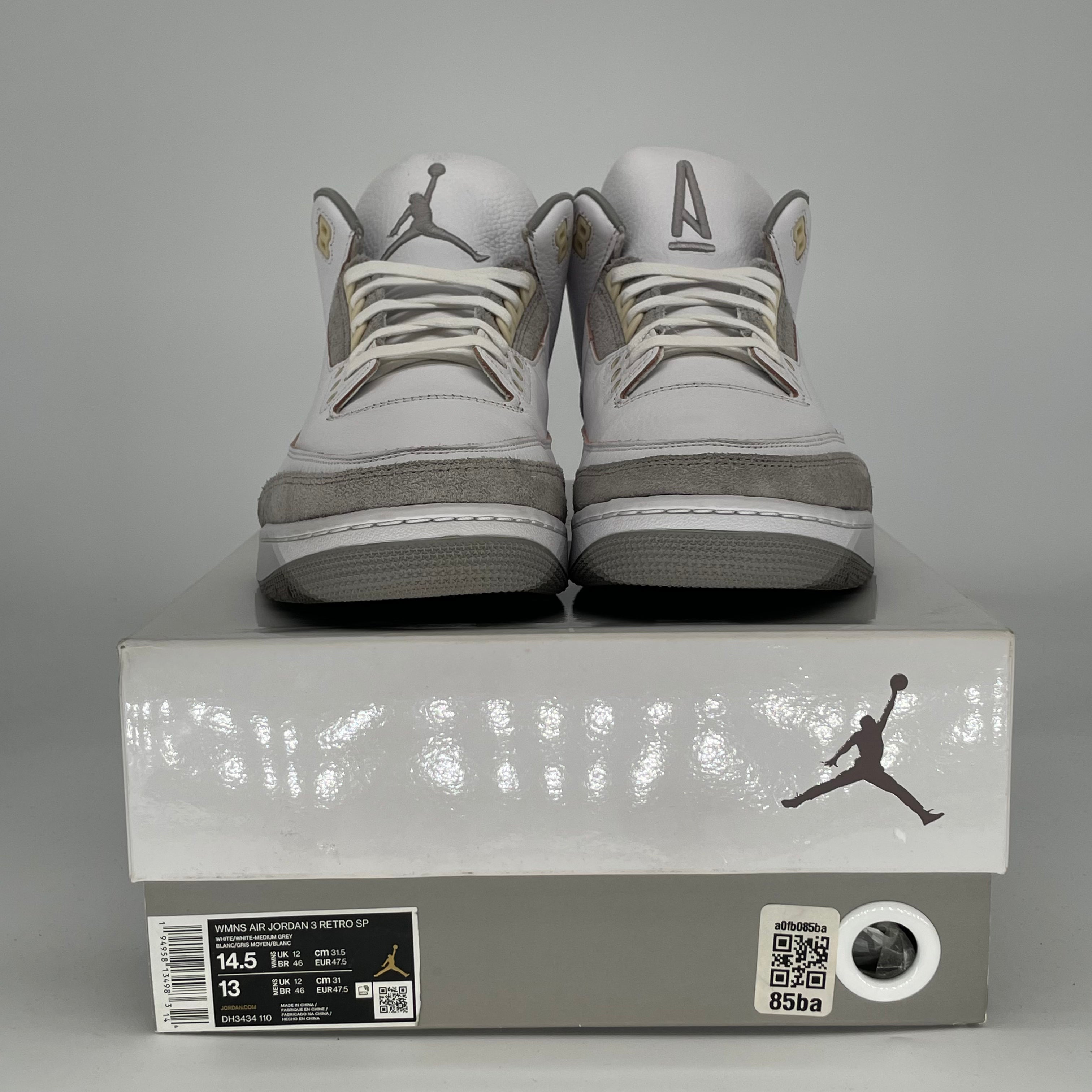 AIR JORDAN 3 A MA MANIERE W DH3434-110 SIZE 13/14.5W