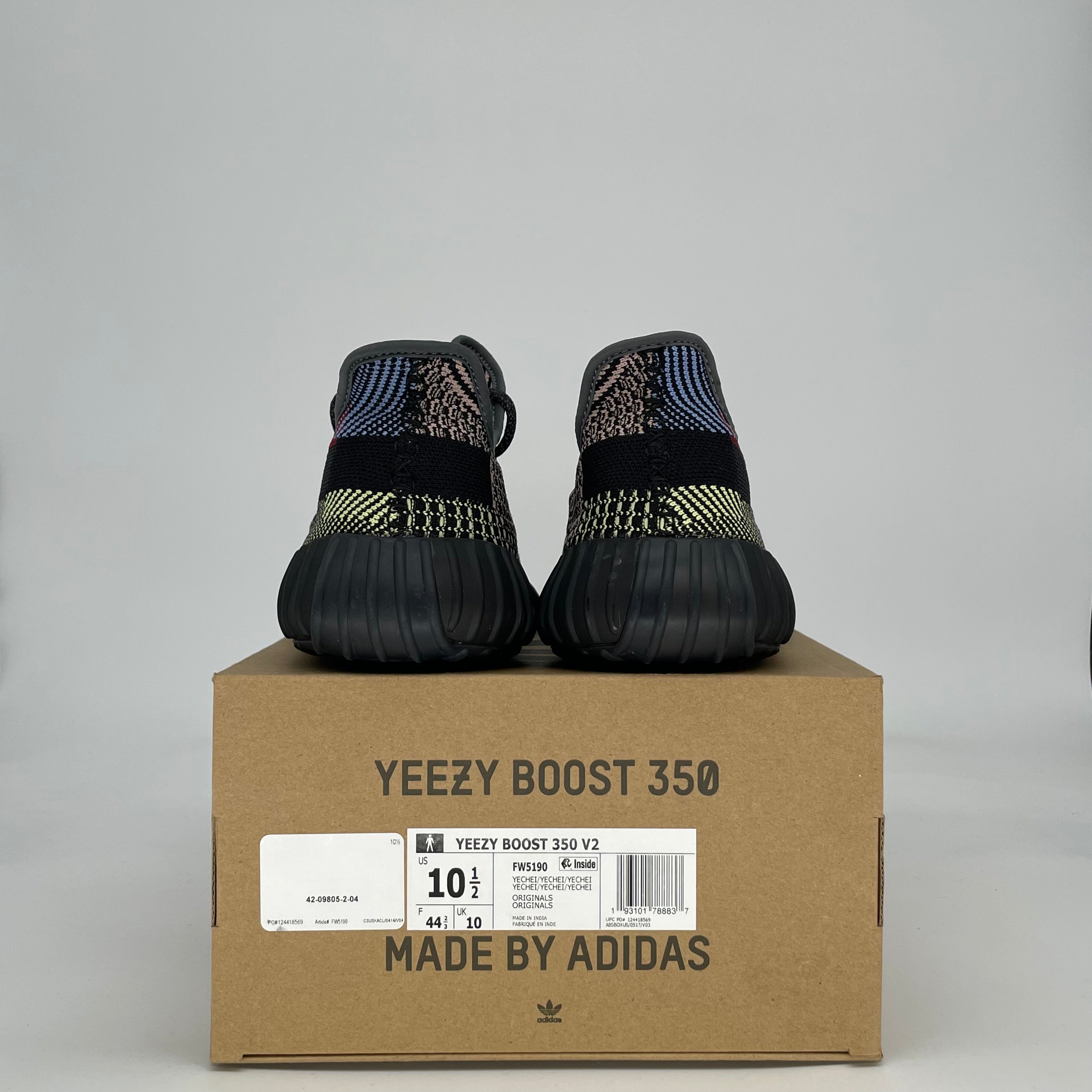 ADIDAS YEEZY BOOST 350 V2 YECHEIL (NON REFLECTIVE) FW5190 SIZE 10.5/12W