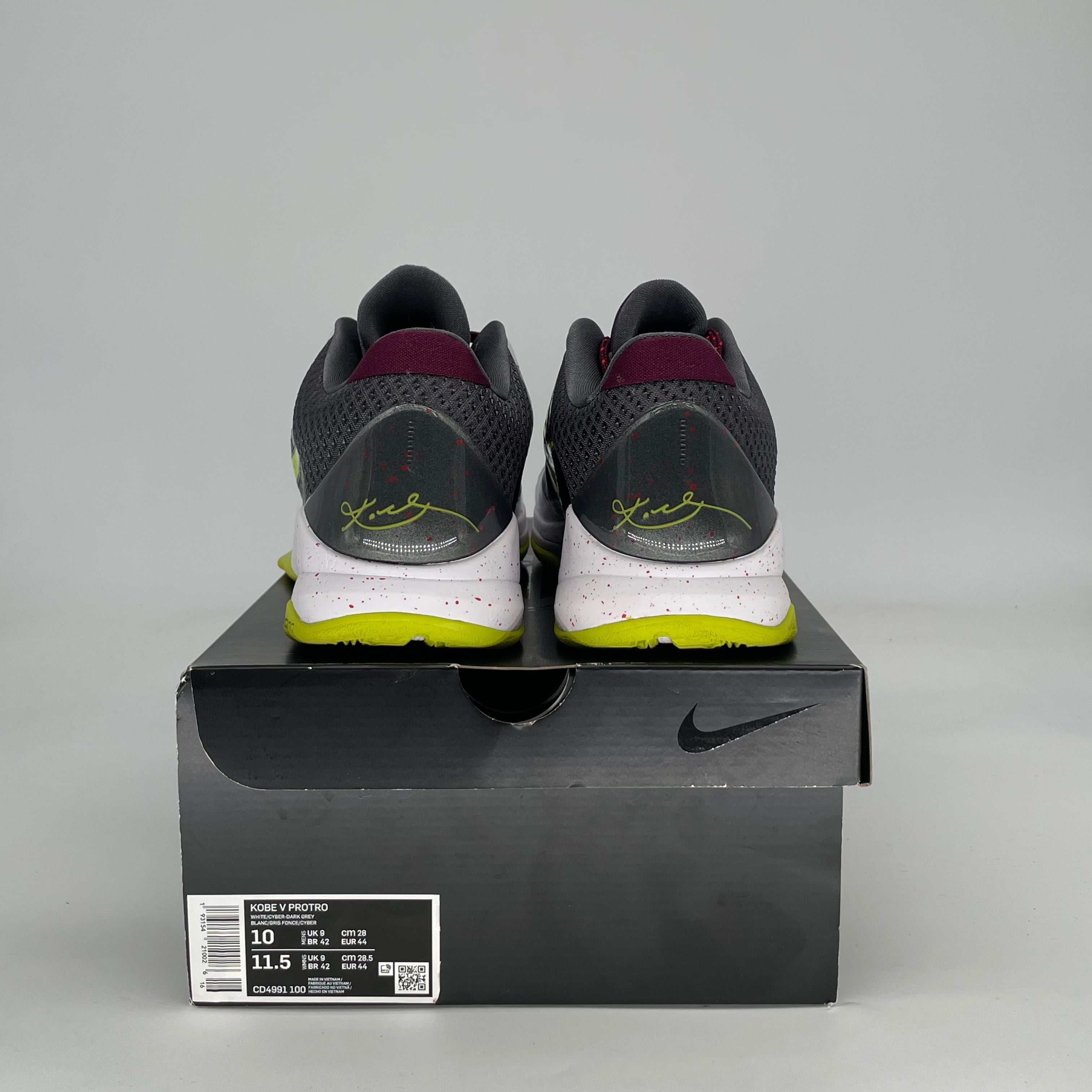 NIKE KOBE 5 PROTRO CHAOS CD4991-100 SIZE 10/11.5W