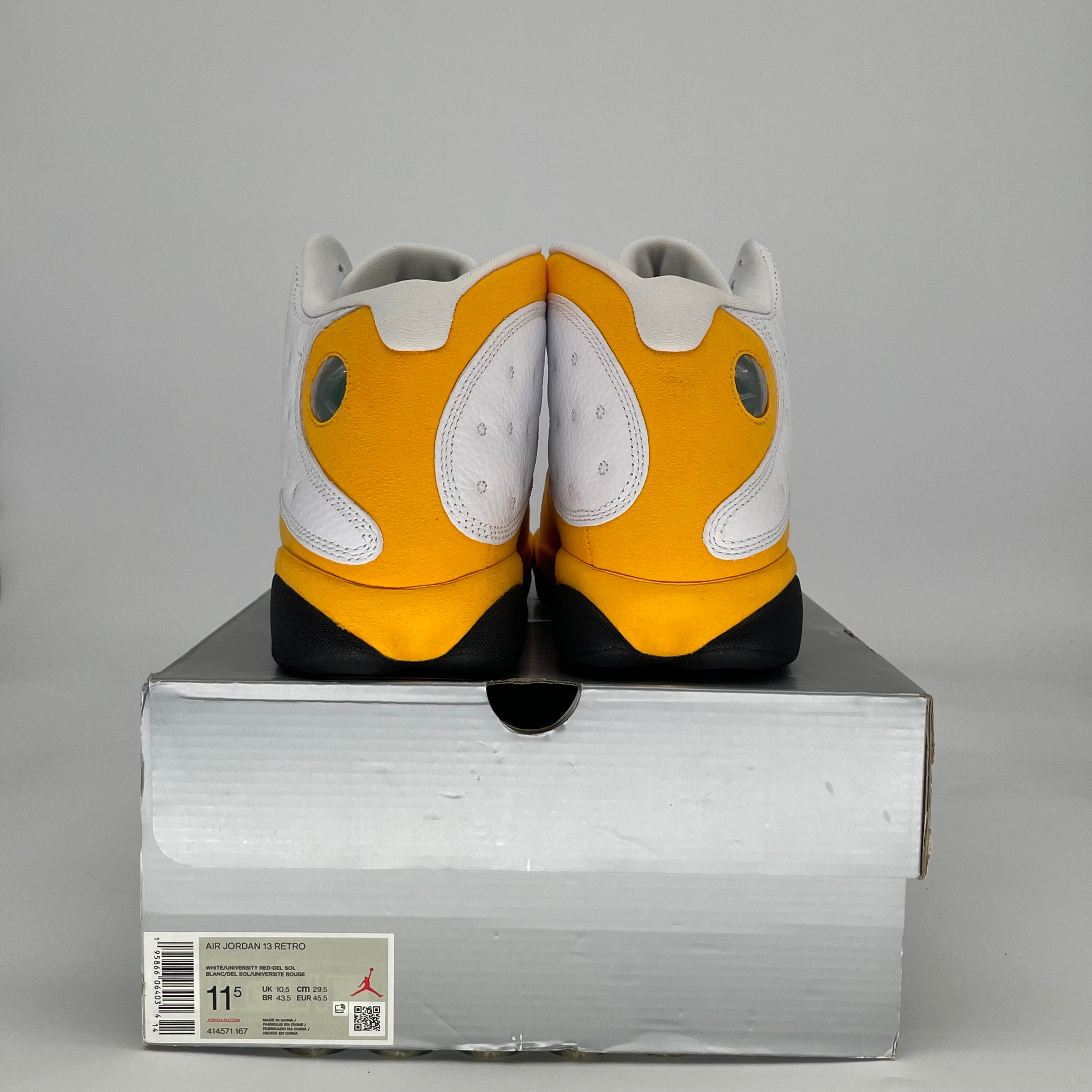 AIR JORDAN 13 DEL SOL 414571-167 SIZ 11.5/13W