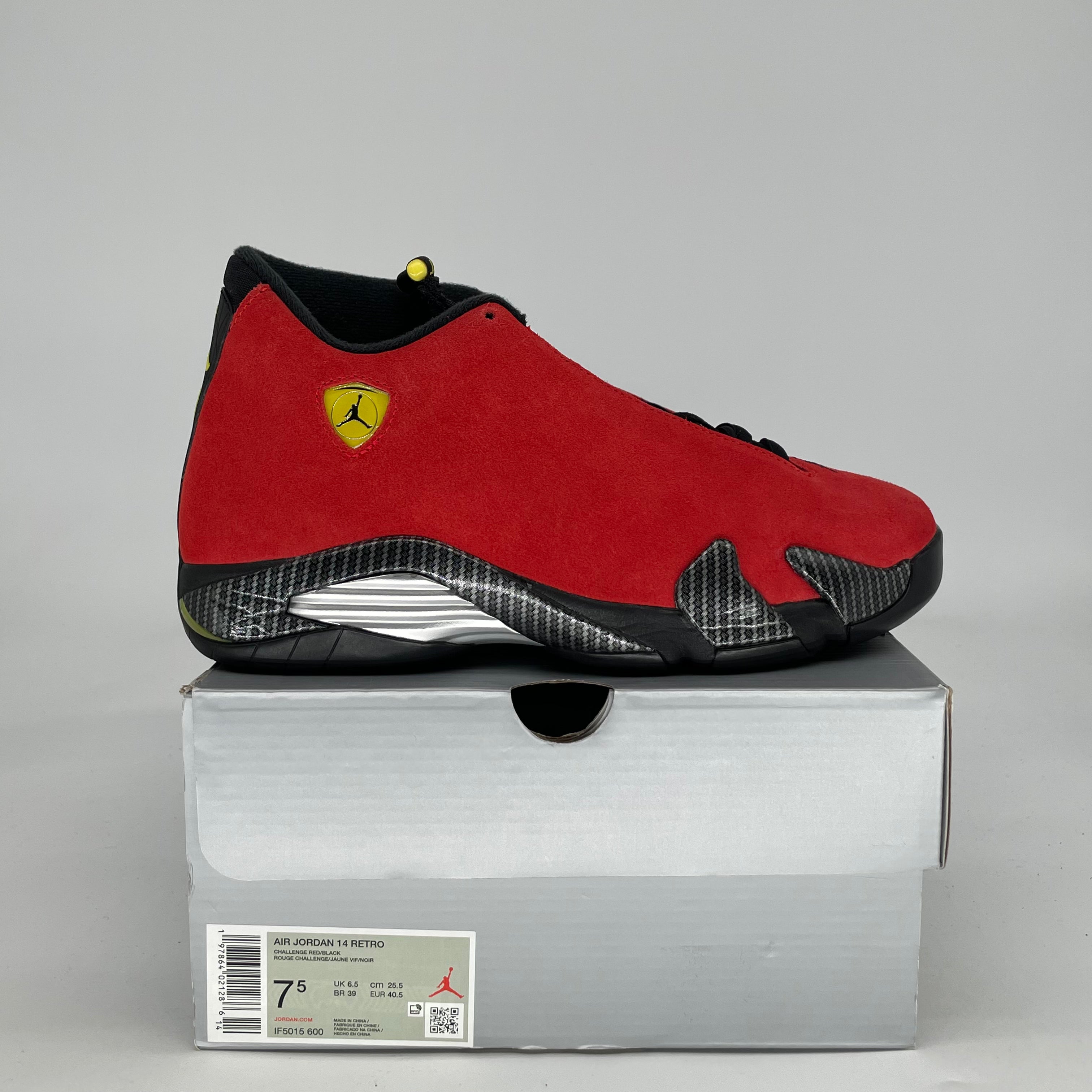 AIR JORDAN 14 FERRARI IF5015-600 SIZE 7.5/9W