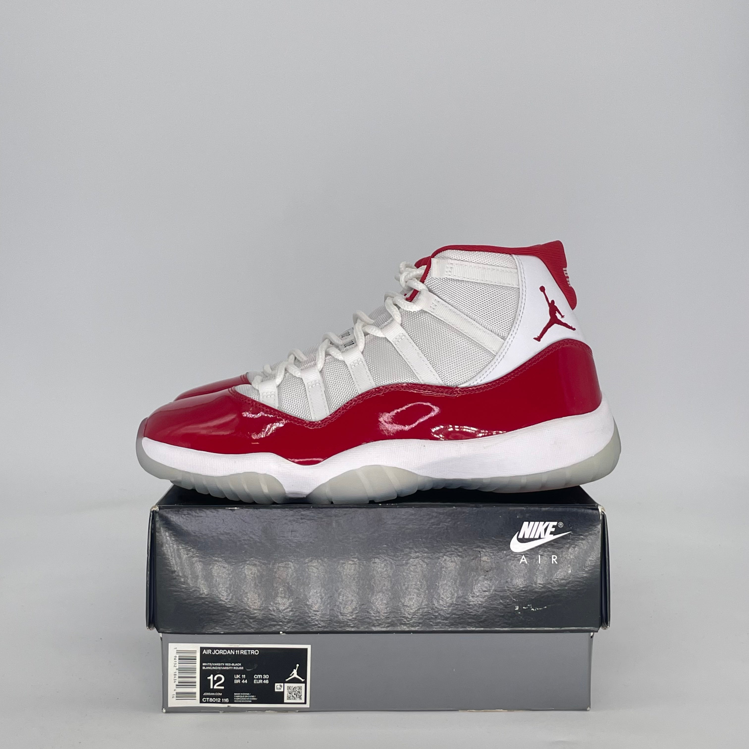 AIR JORDAN 11 CHERRY (2022) CT8012-116 SIZE 12/13.5W