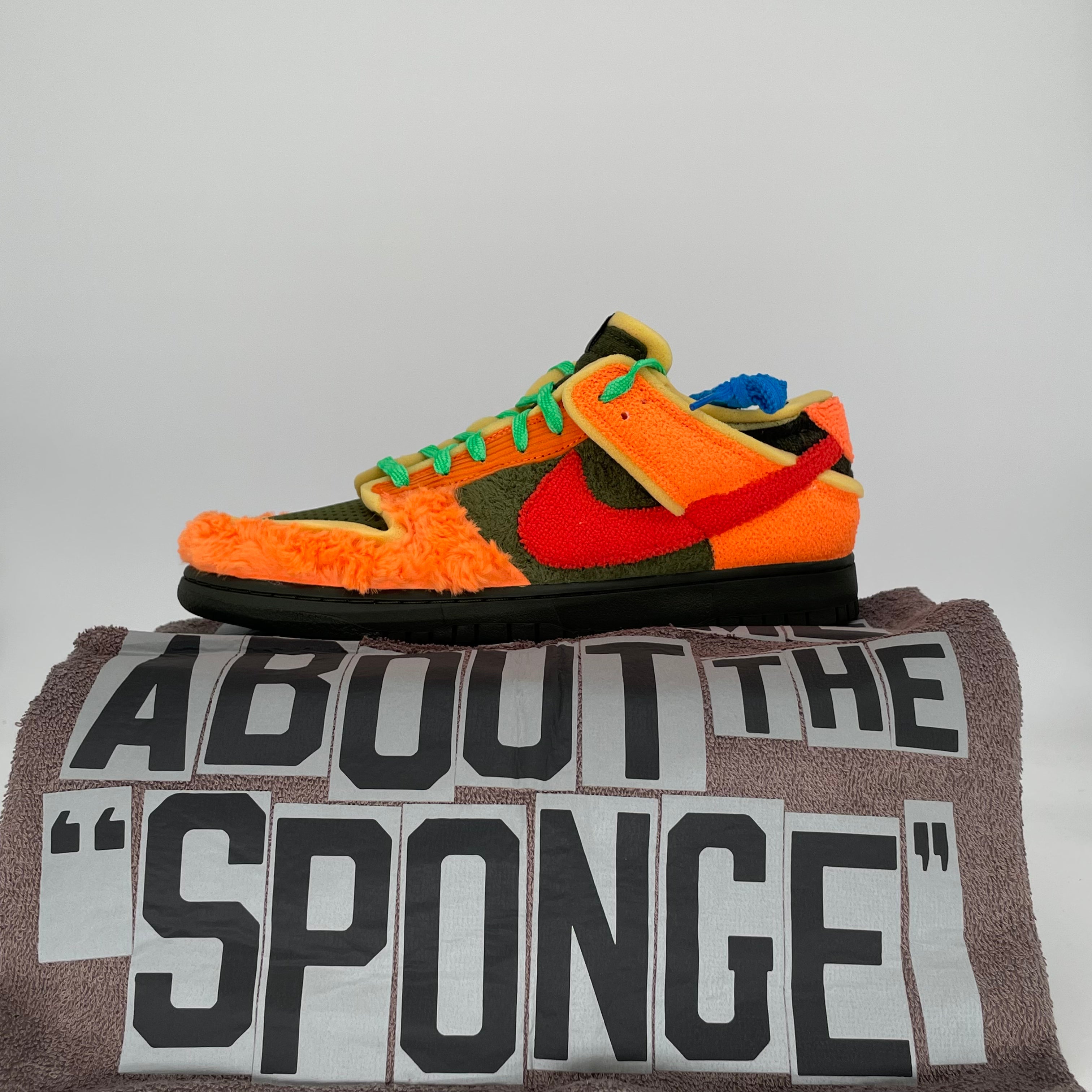 NIKE DUNK LOW CPFM SWAMP SPONGE PHOTO BLUE IH5094-400 SIZE 12/13.5W