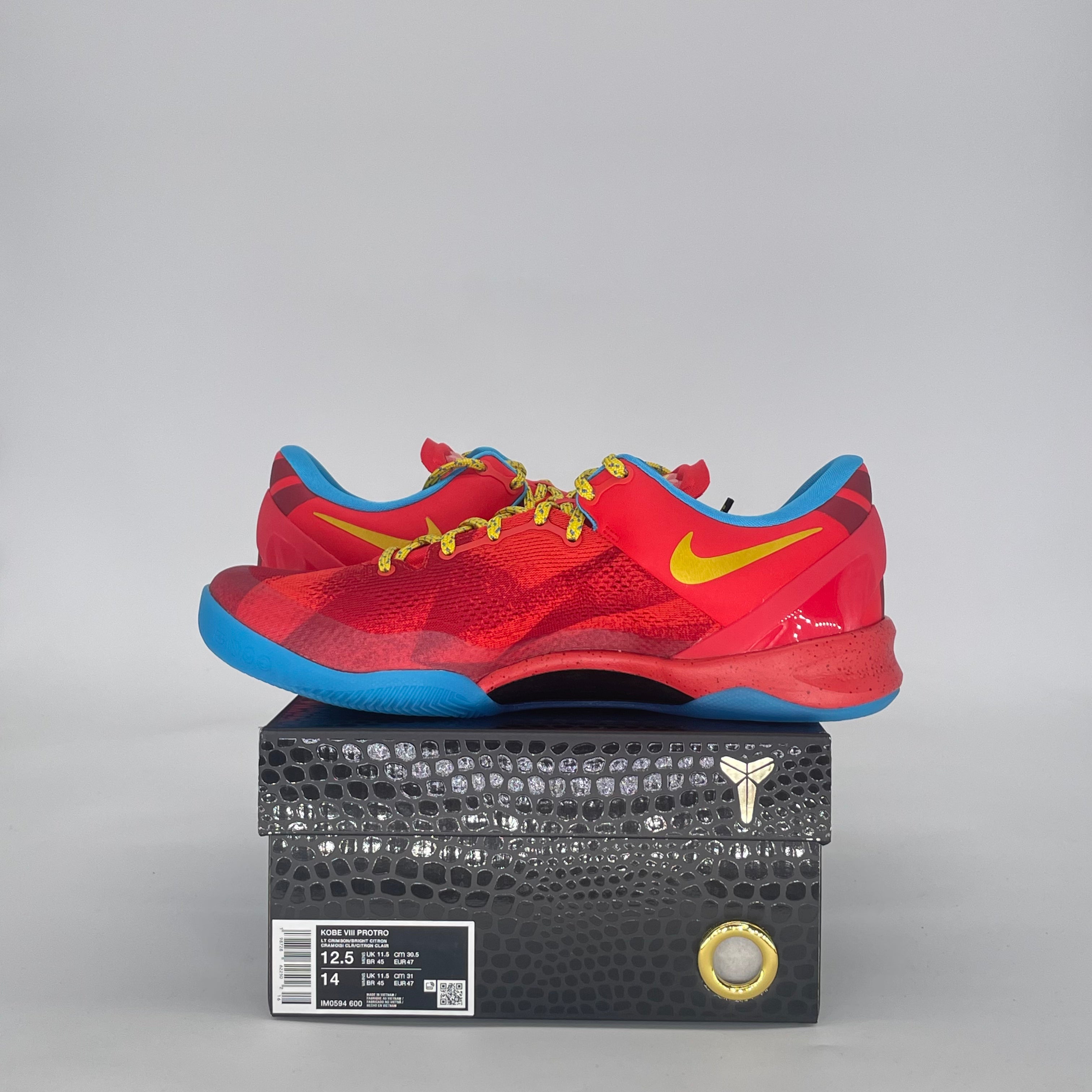 NIKE KOBE 8 PROTRO YEAR OF THE HORSE IM0594-600 SIZE 12.5/14W