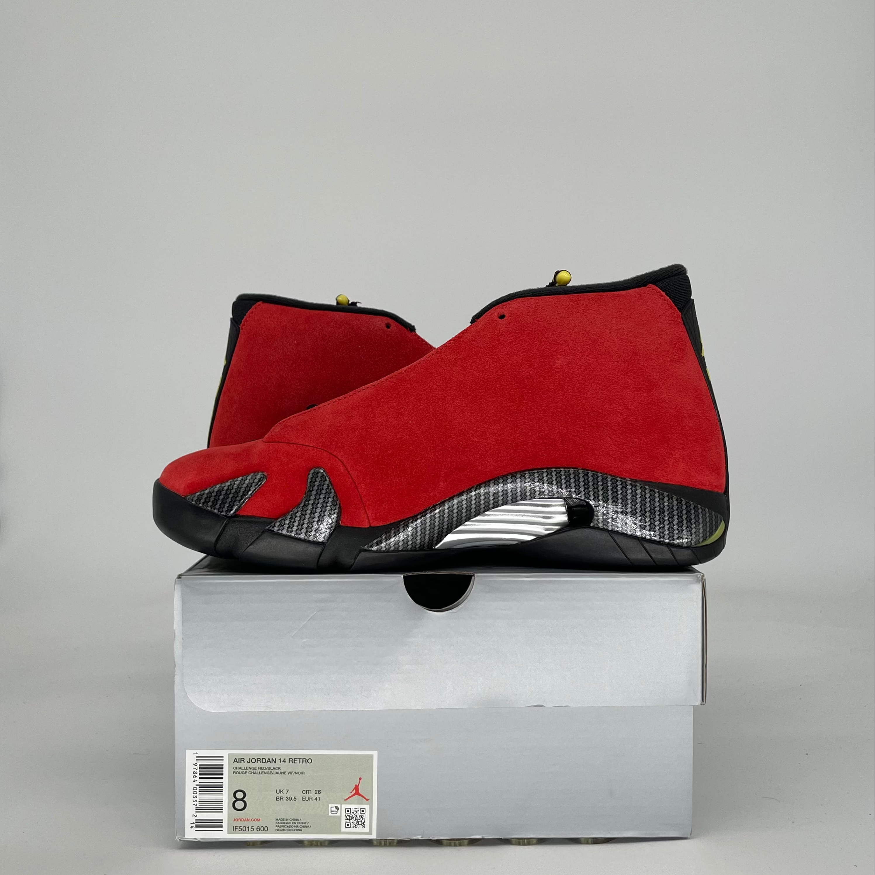 AIR JORDAN 14 FERRARI IF5051-600 SIZE 8/9.5W