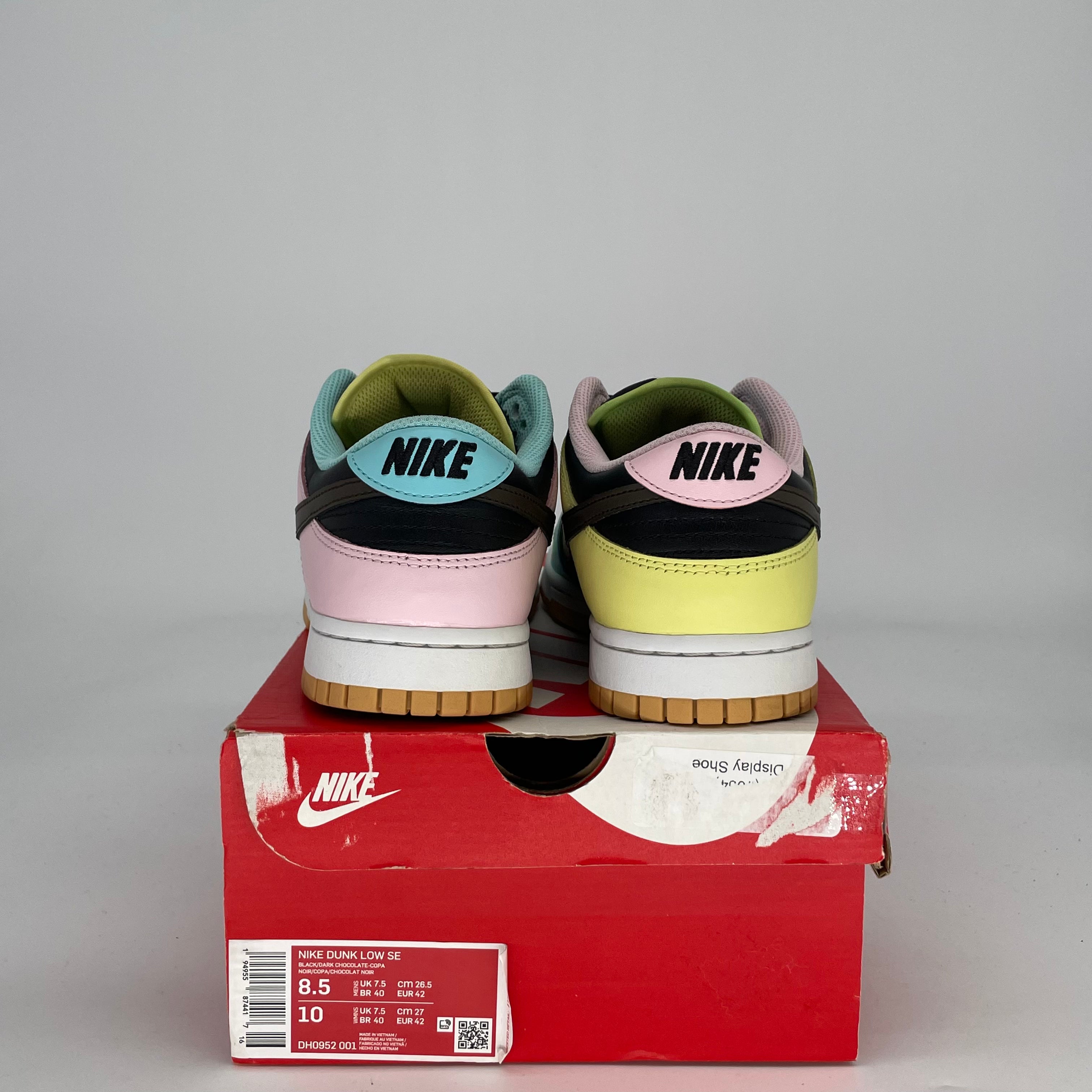 NIKE DUNK LOW FREE 99 BLACK DH0952-001 SIZE 8.5/10W