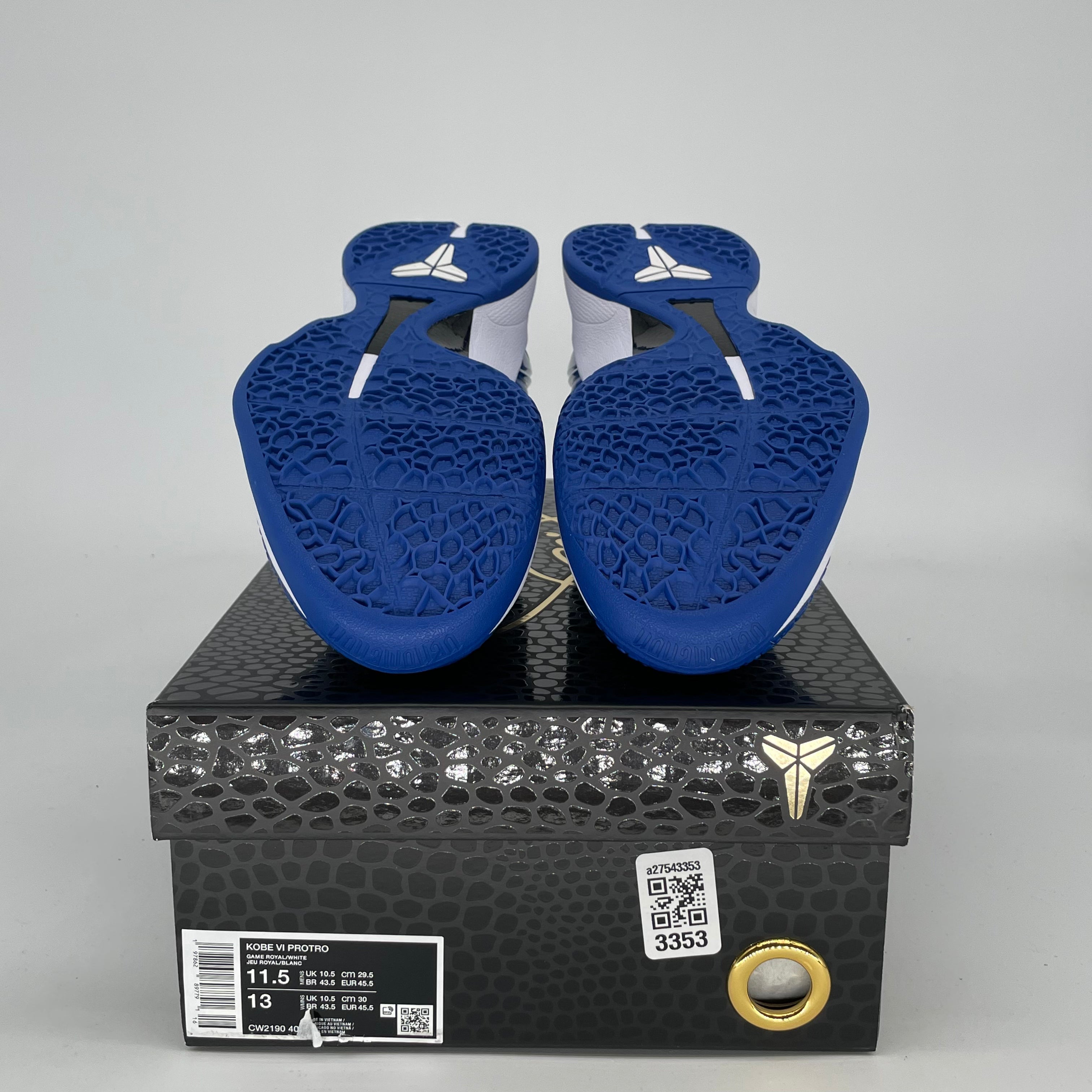 NIKE KOBE 6 PROTRO DODGERS CW2190-400 SIZE 11.5/13W
