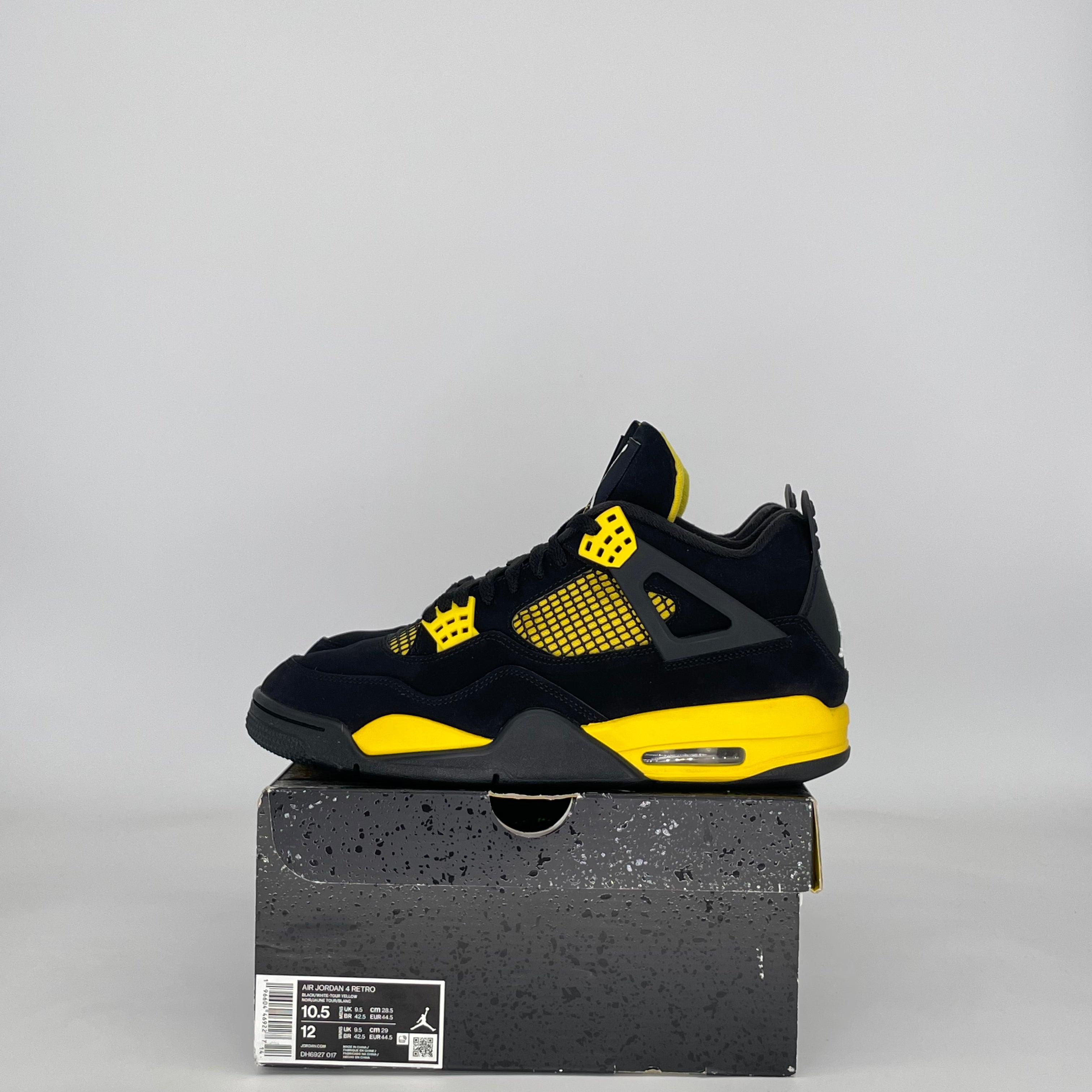 AIR JORDAN 4 THUNDER (2023) DH6927-017 SIZE 10.5/12W