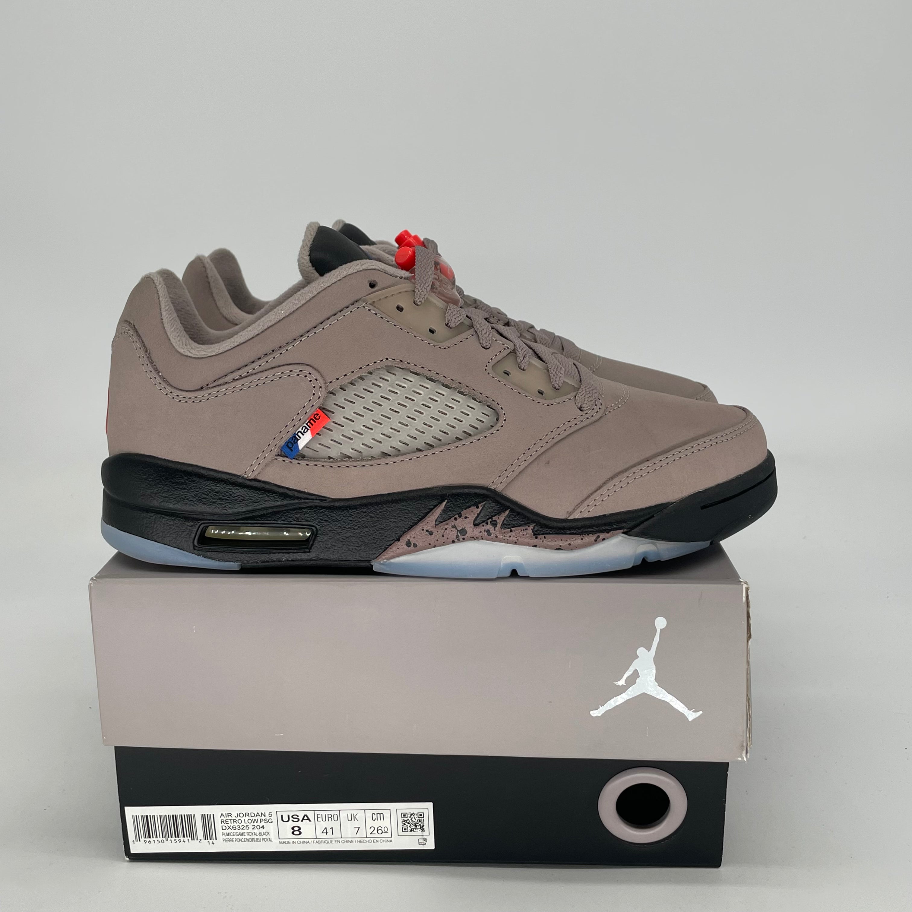 AIR JORDAN 5 LOW PSG DX6325-204 SIZE 8/9.5W