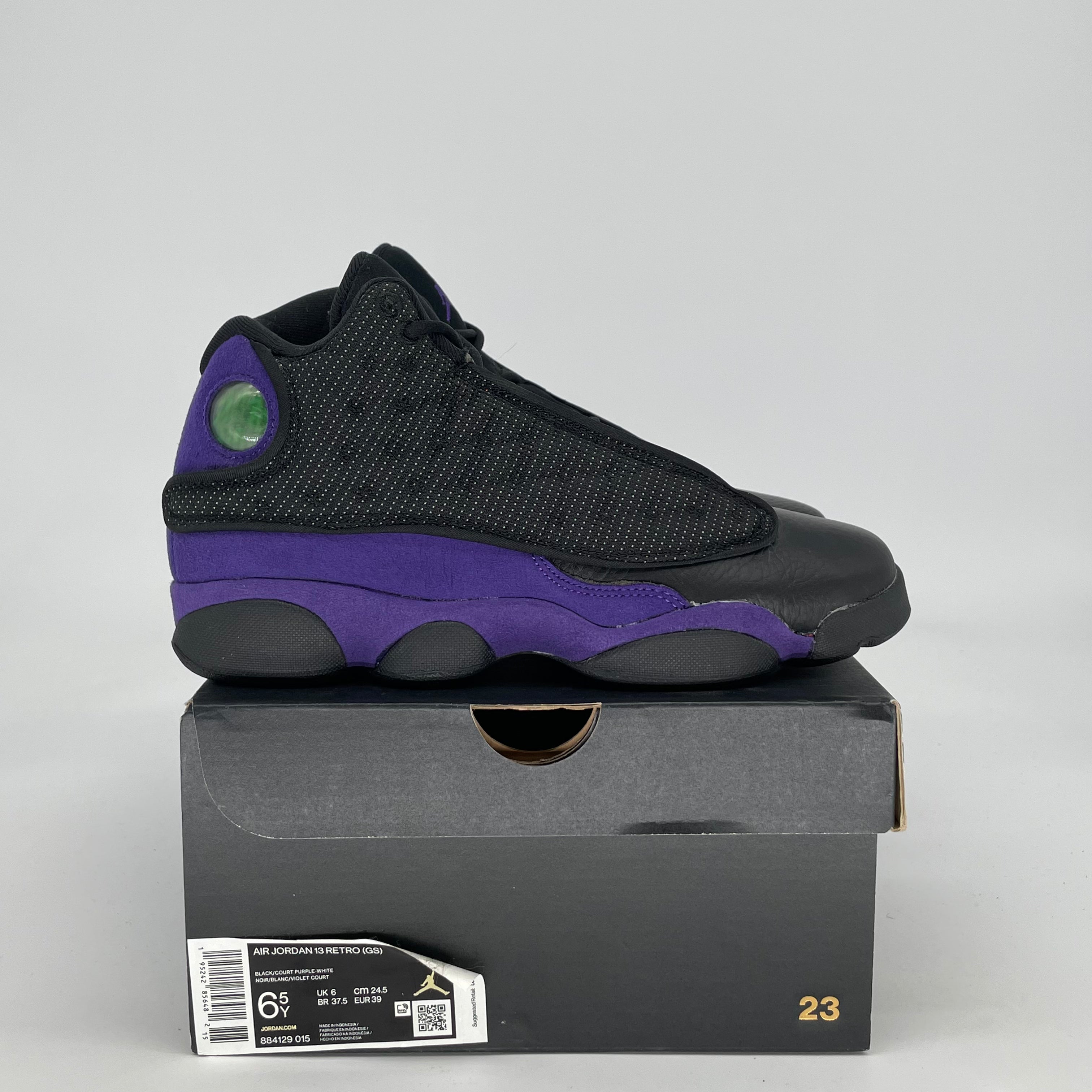AIR JORDAN 13 COURT PURPLE 884129-015 SIZE 6.5/8W