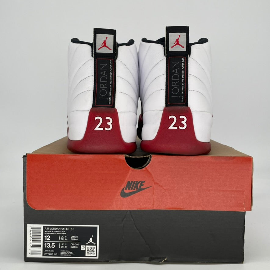 AIR JORDAN 12 CHERRY CT8013-116 SIZE 12/13.5W