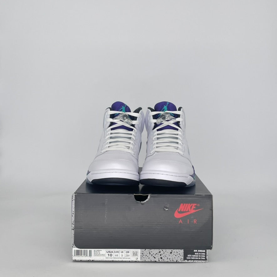 AIR JORDAN 5 GRAPE HQ7978-100 SIZE 10/11.5W