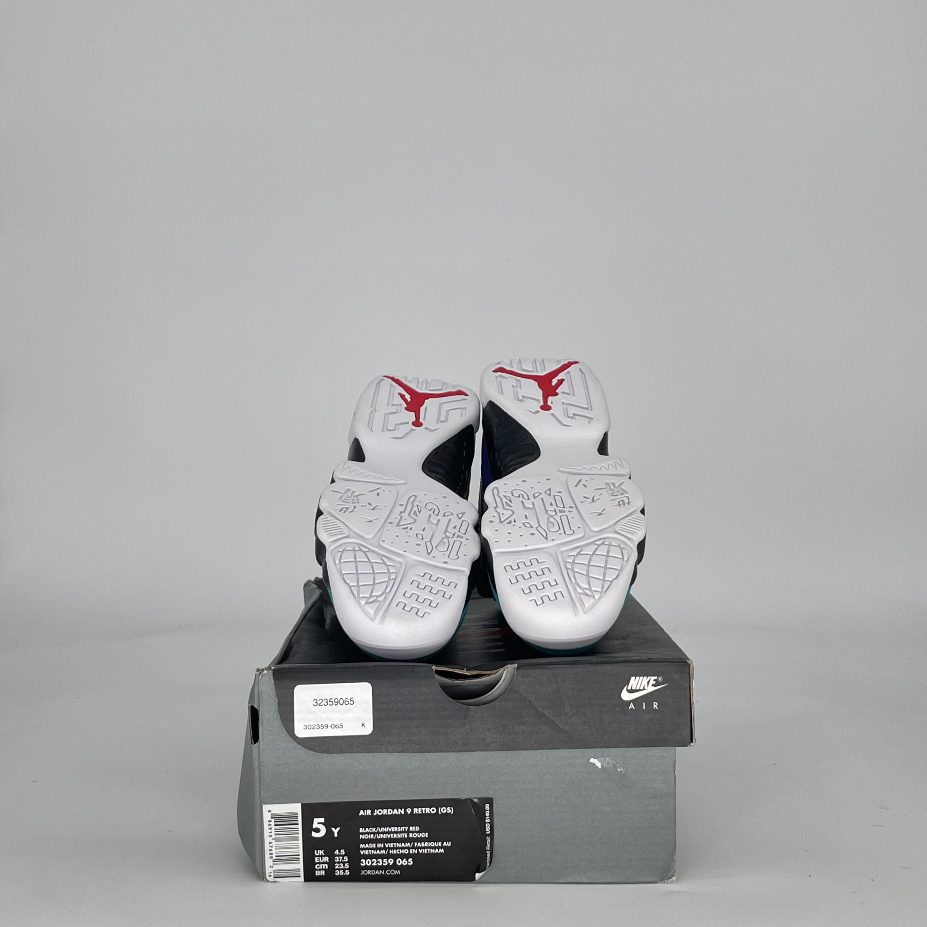 AIR JORDAN 9 DREAM IT DO IT 302359-065 SIZE 5/6.5W GS