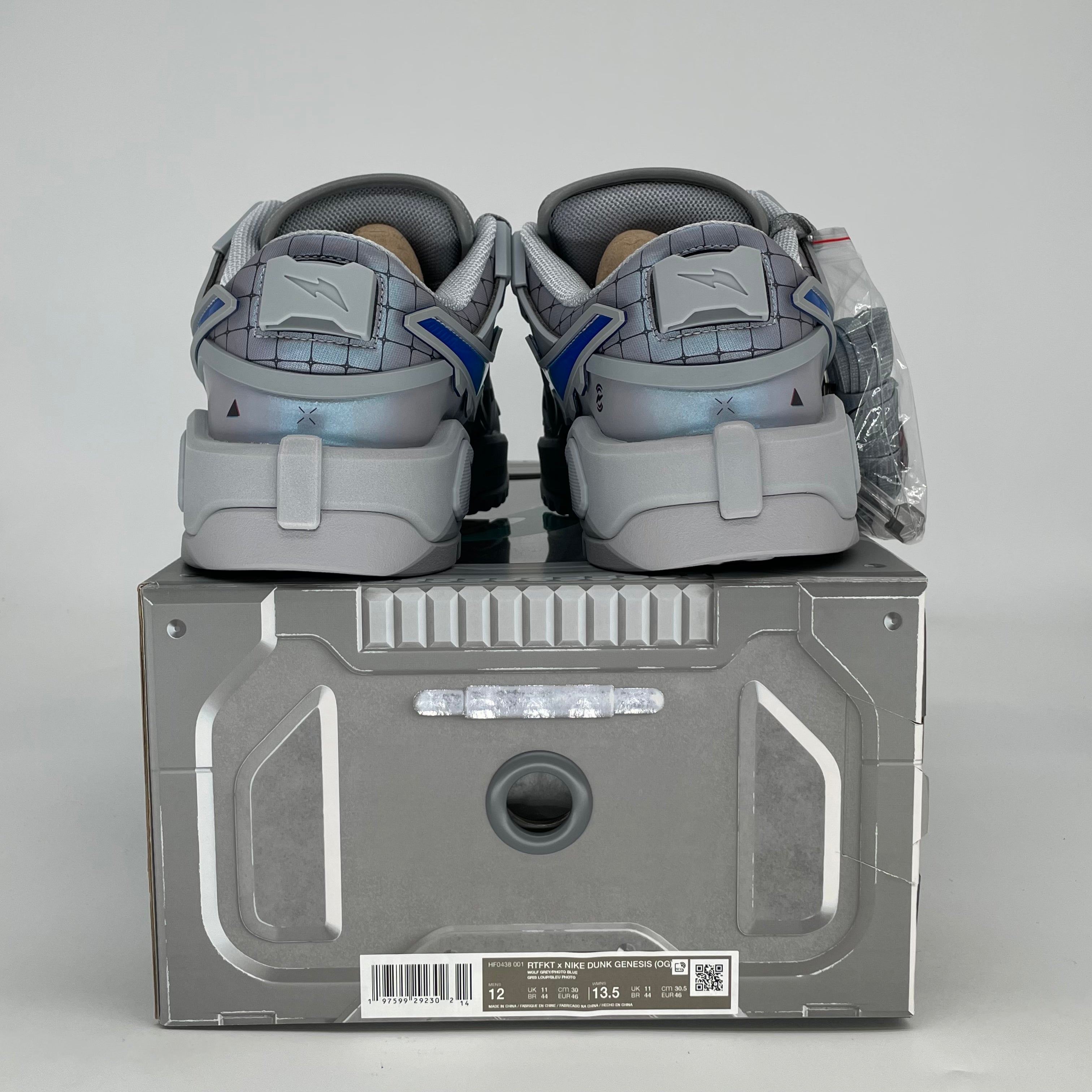 NIKE DUNK GENESIS LOW RTFKT CLONE X ED.6841 HF0438-001 SIZE 12/13.5W