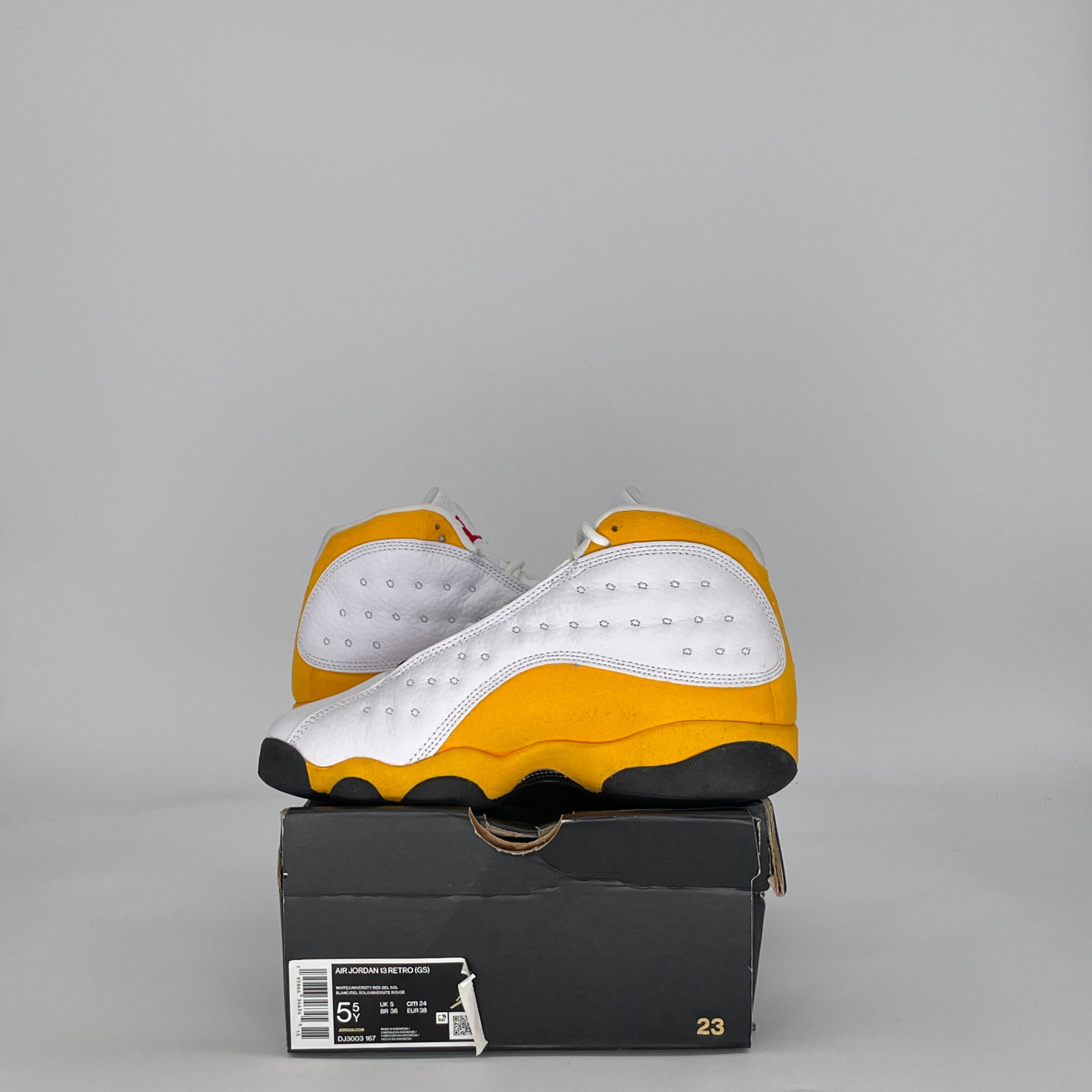 AIR JORDAN 13 DEL SOL DJ3003-167 SIZE 5.5/7W GS