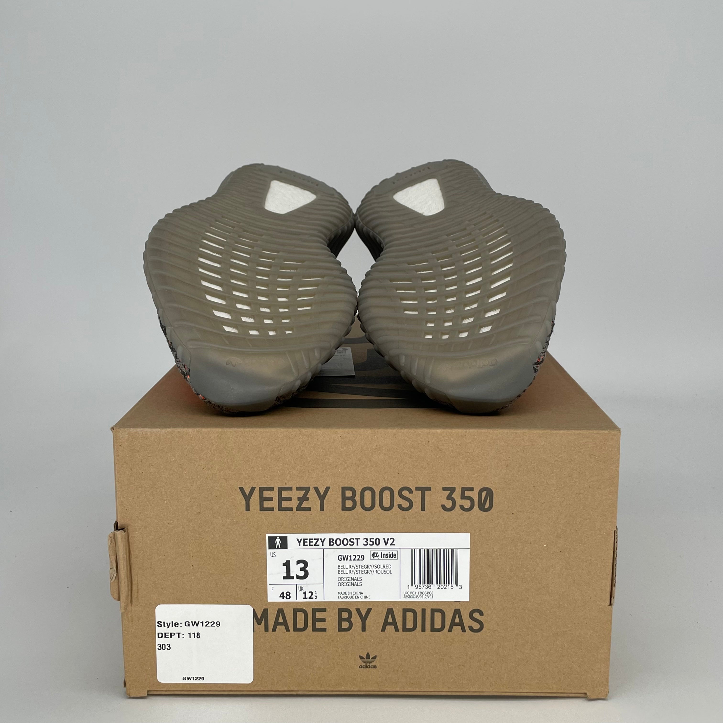 ADIDAS YEEZY 350 V2 BELUGA REFLECTIVE GW1229 SIZE 13/14.5W
