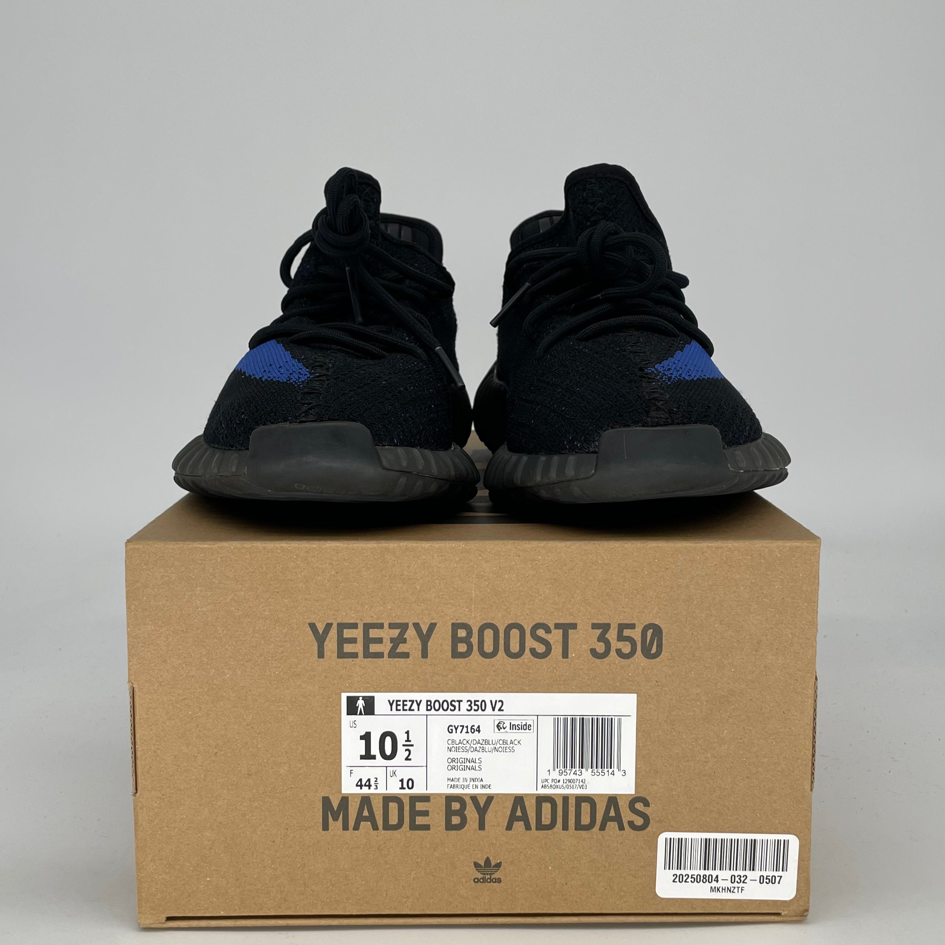ADIDAS YEEZY 350 V2 DAZZLING BLUE GY7164 SIZE 10.5/12W