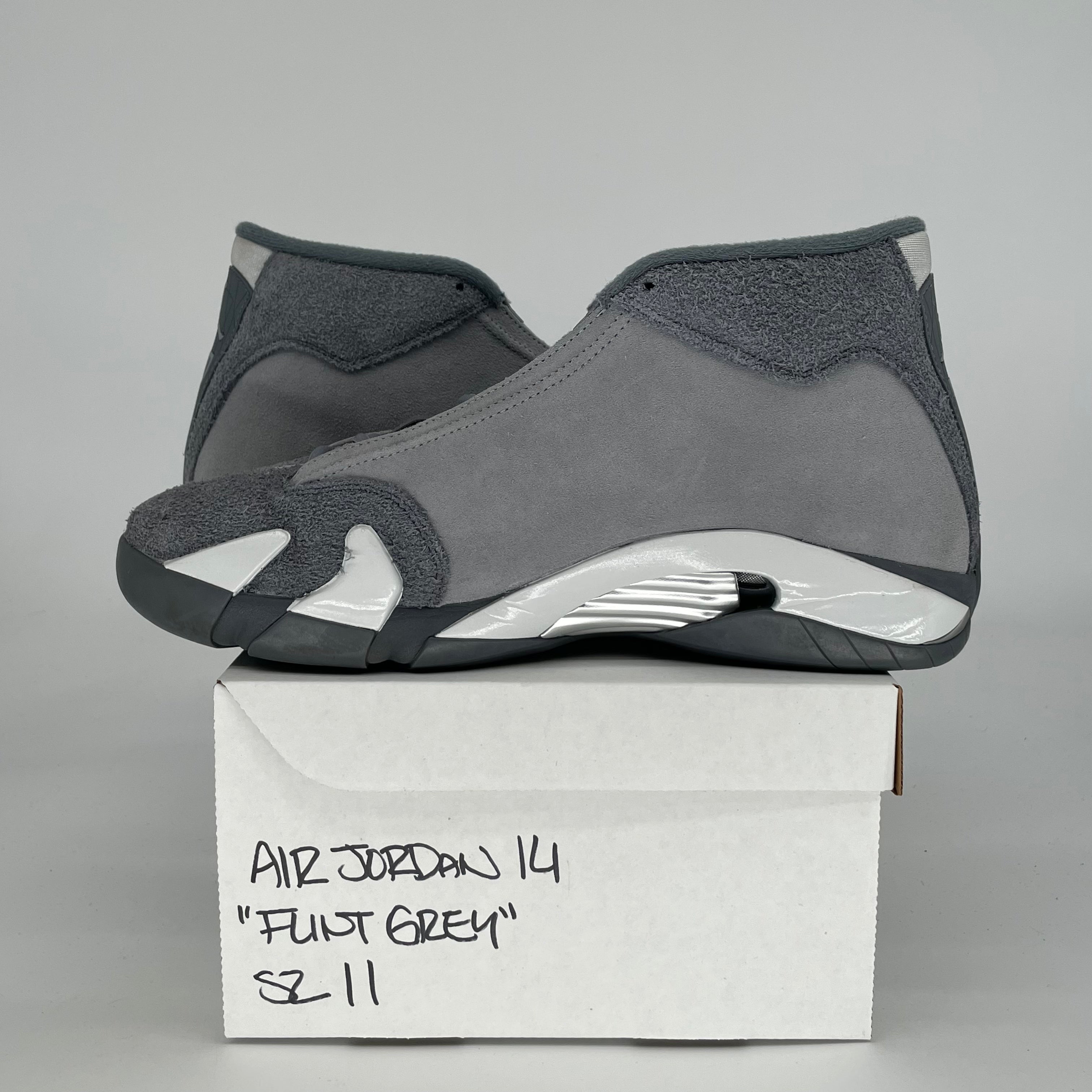 AIR JORDAN 14 FLINT GREY FJ3460-012 SIZE 11/12.5W