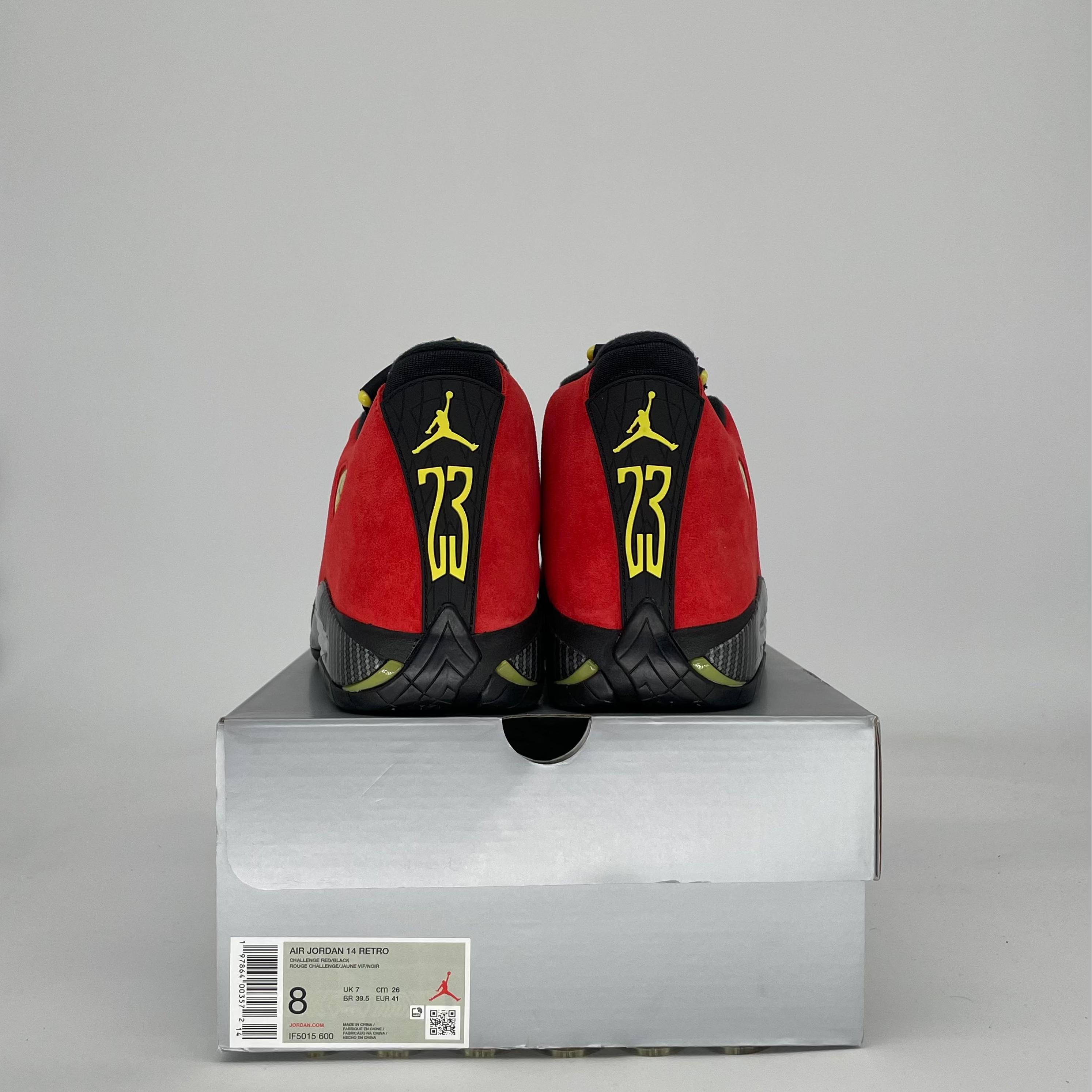 AIR JORDAN 14 FERRARI IF5051-600 SIZE 8/9.5W