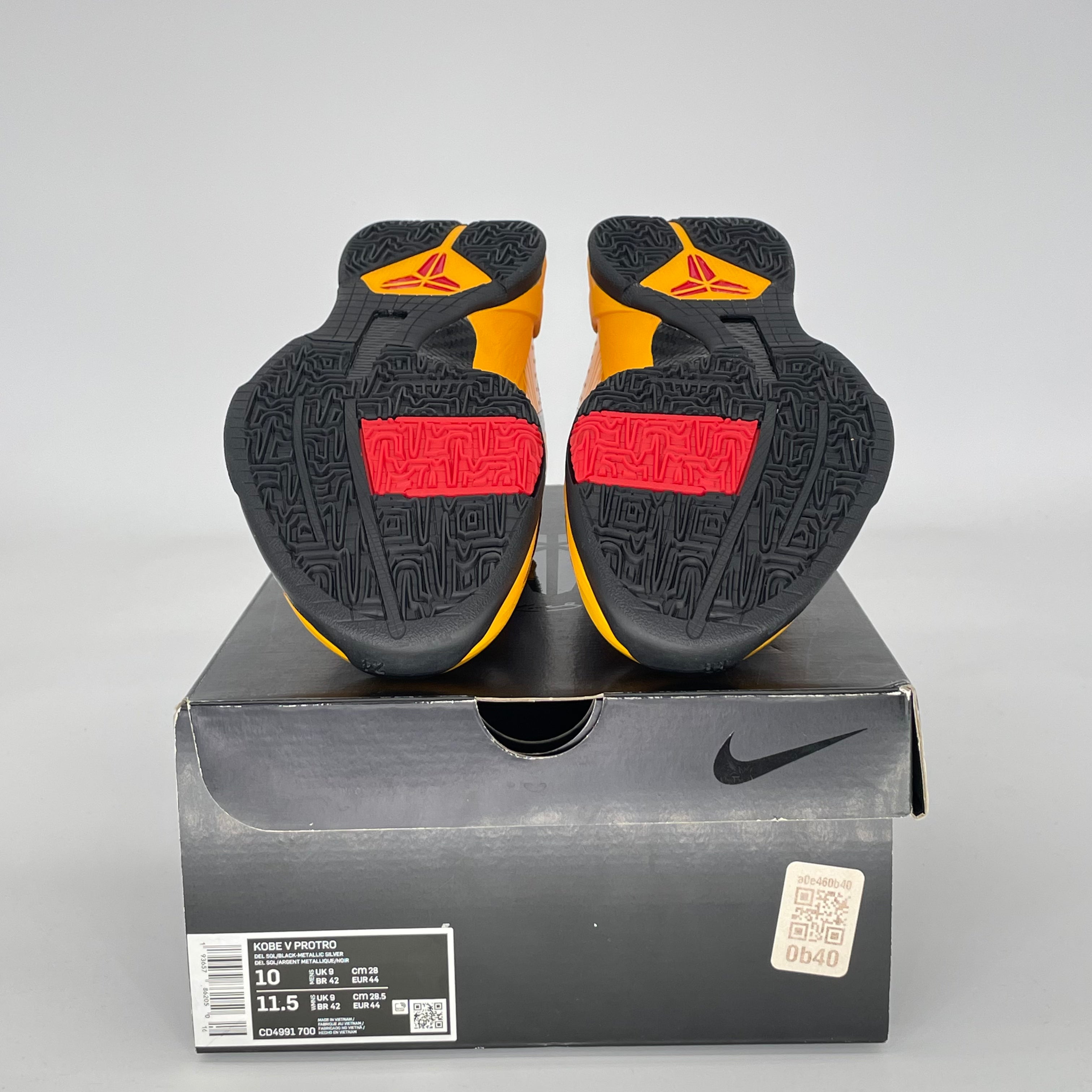 NIKE KOBE 5 PROTRO BRUCE LEE CD4991-700 SIZE 10/11.5W