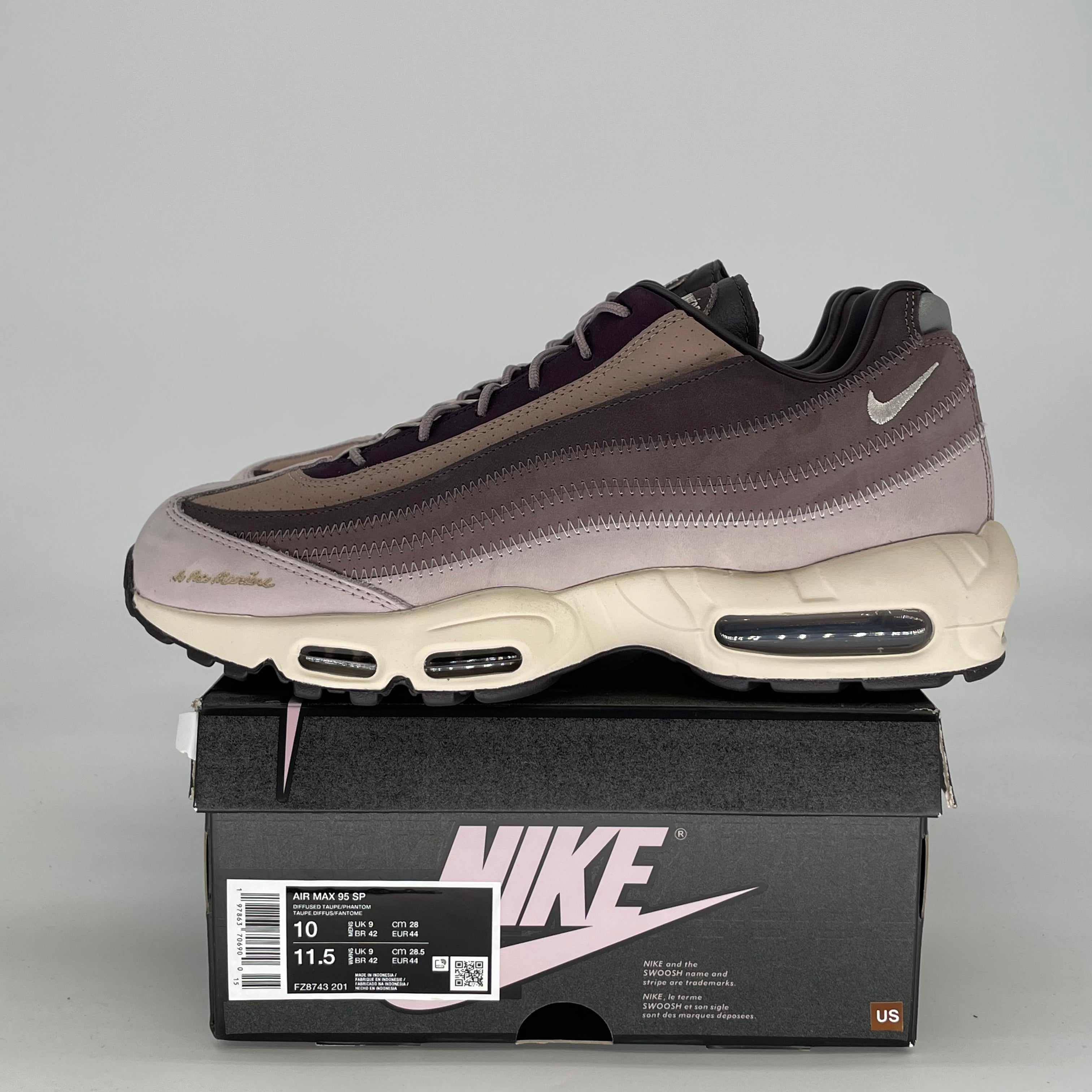 NIKE AIR MAX 95 A MA MANIERE DIFFUSED TAUPE FZ8743-201 SIZE 10/11.5W