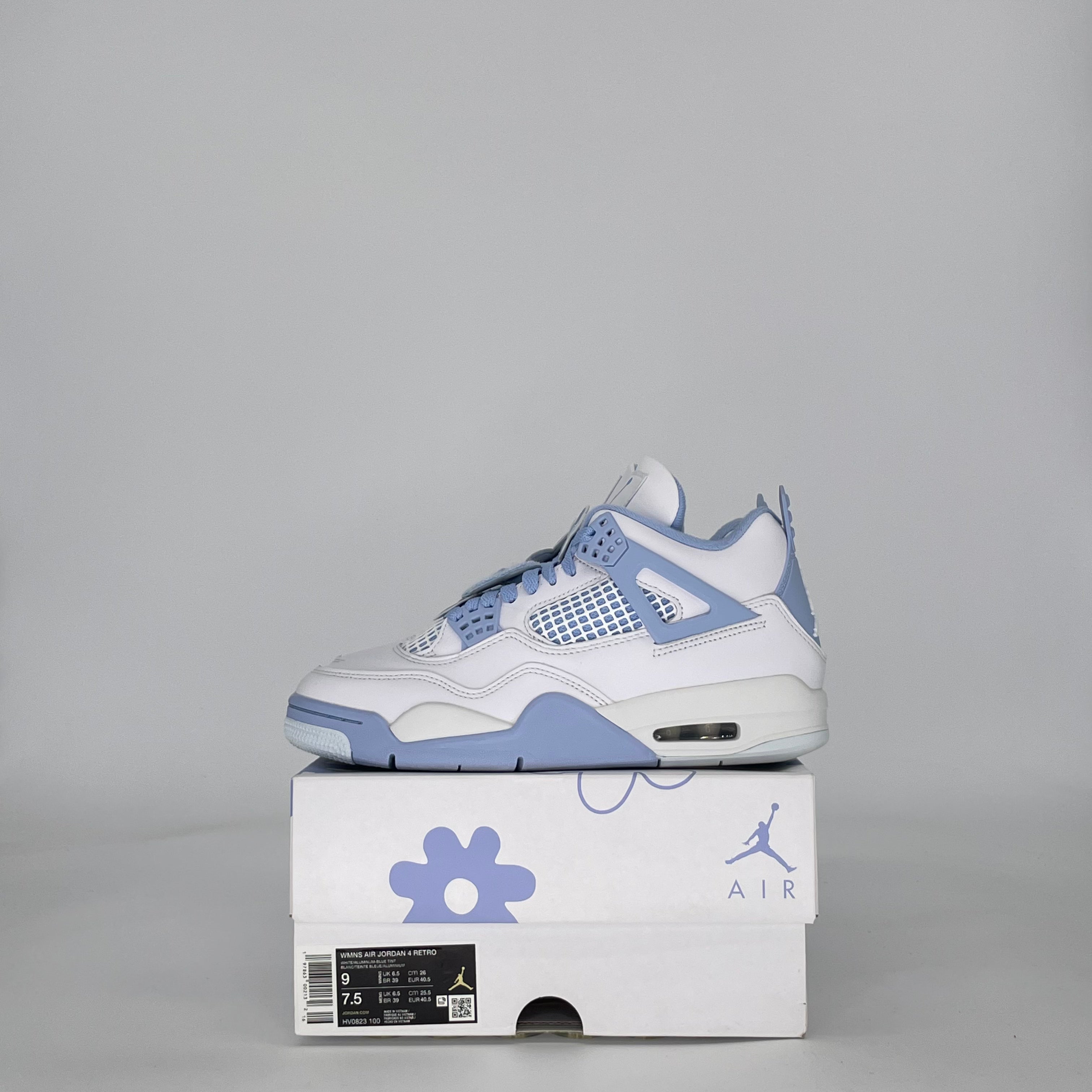 AIR JORDAN 4 FORGET ME NOT HV0823-100 SIZE 7.5/9W MENS