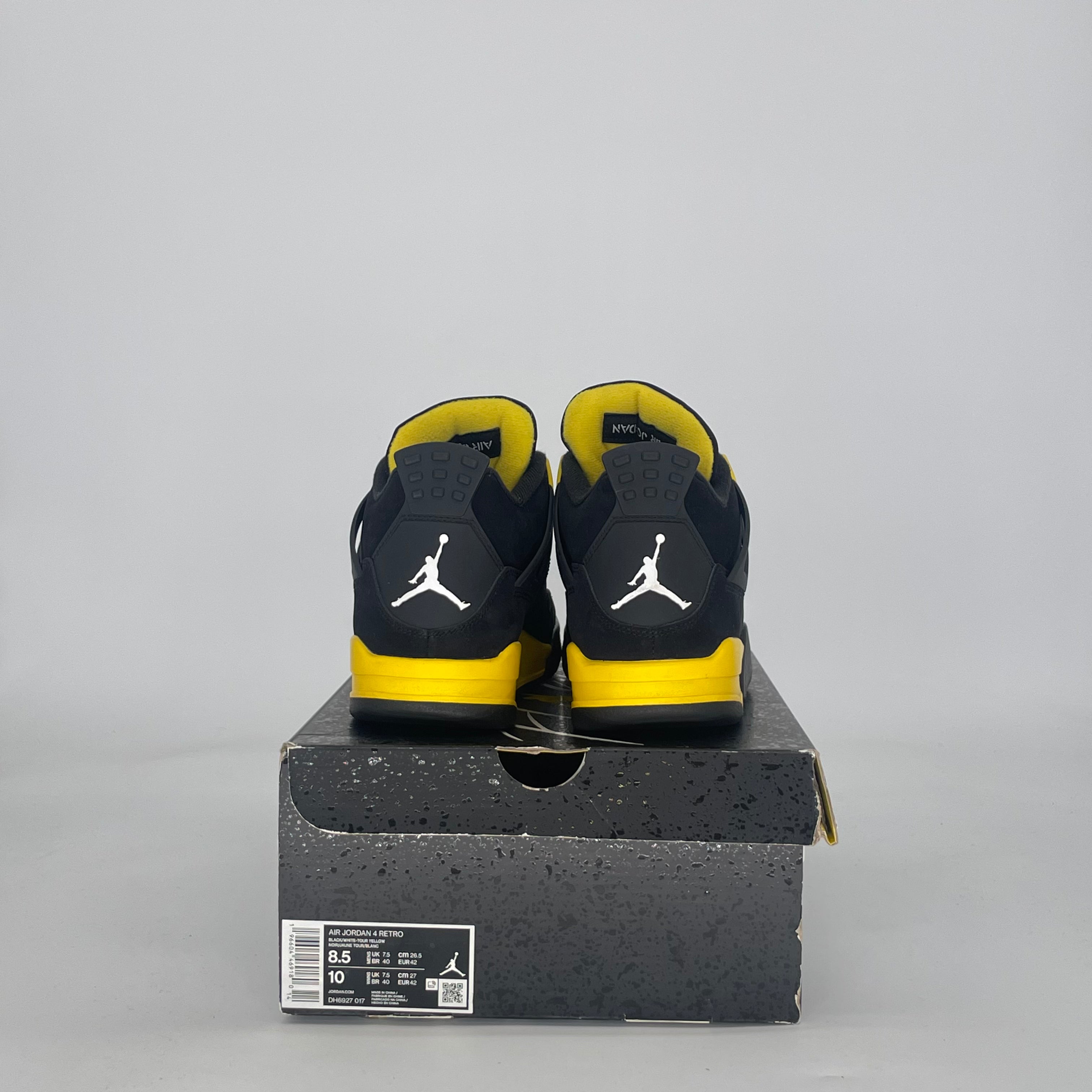 AIR JORDAN 4 THUNDER DH6927-017 SIZE 8.5/10W