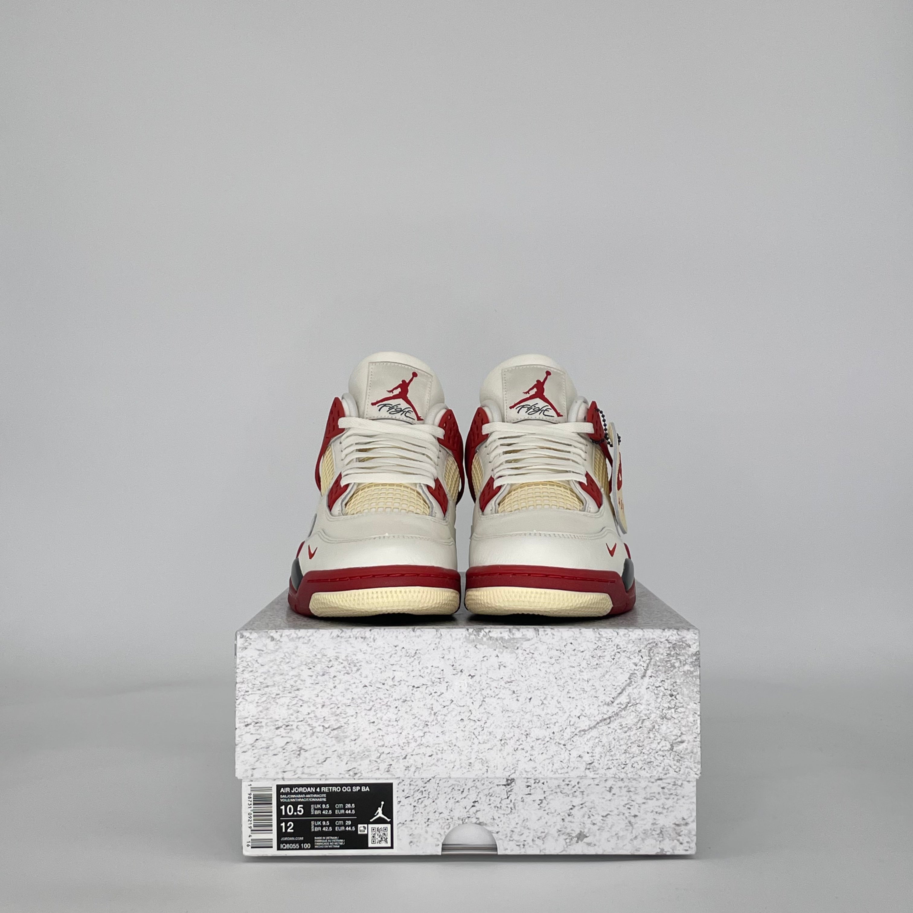 AIR JORDAN 4 NIGEL SYLVESTER BRICK AFTER BRICK IQ8055-100 SIZE 10.5/12W