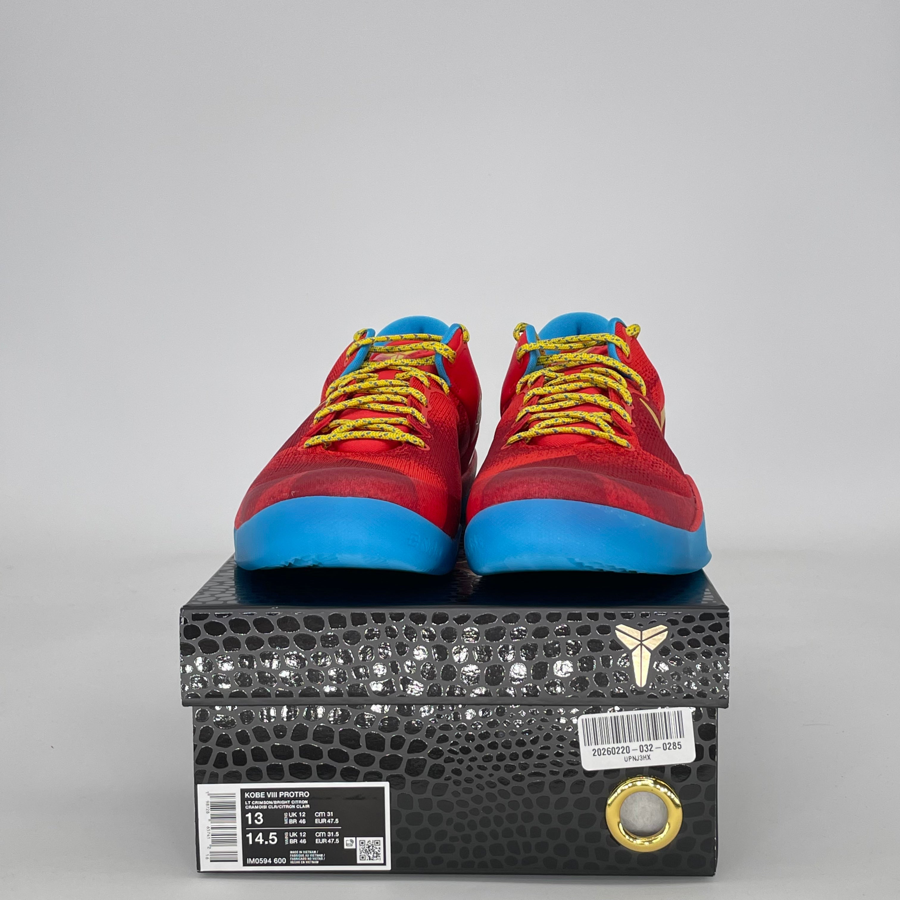 NIKE KOBE 8 PROTRO YEAR OF THE HORSE IM0594-600 SIZE 12/13.5W