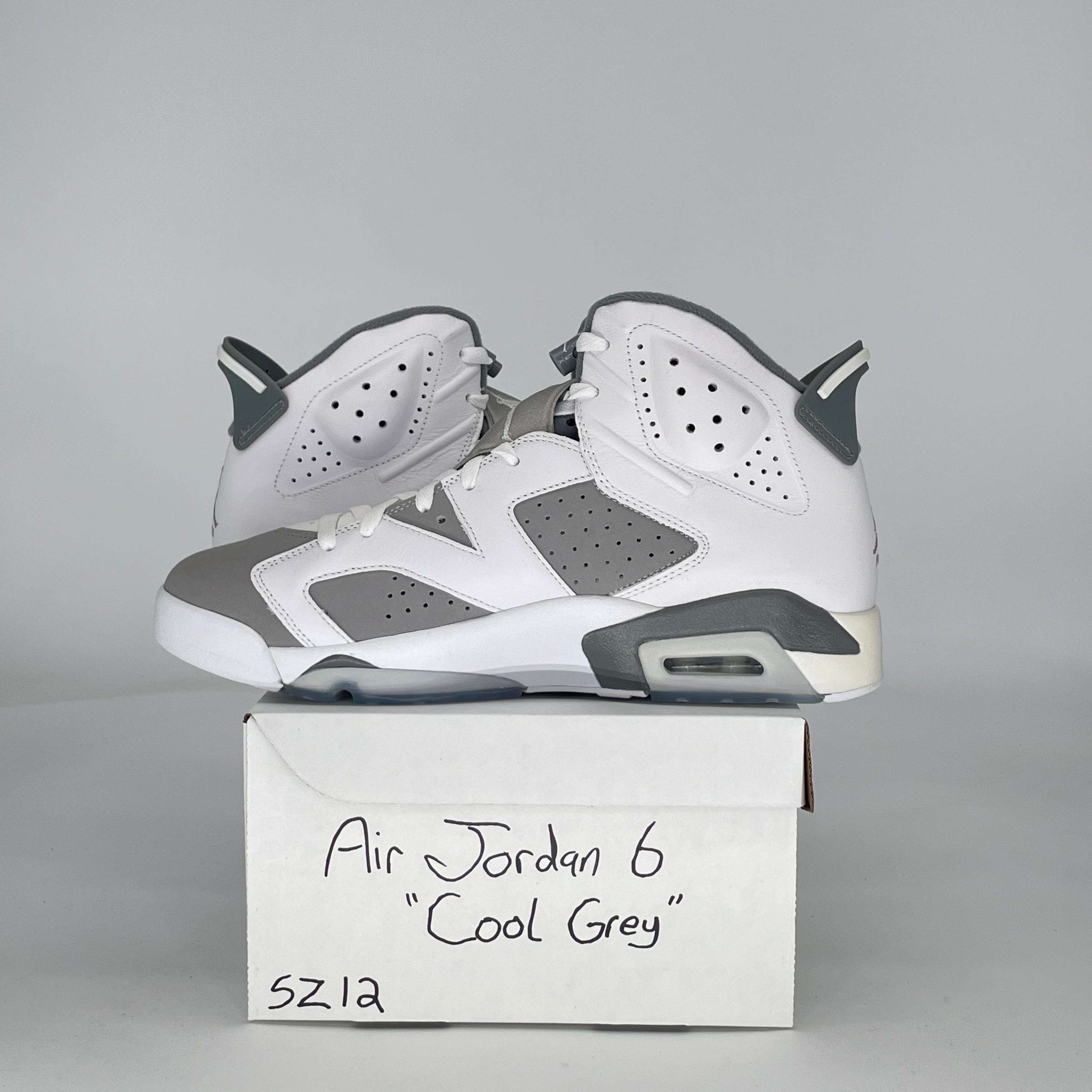AIR JORDAN 6 COOL GREY CT8529-100 SIZE 12/13.5W
