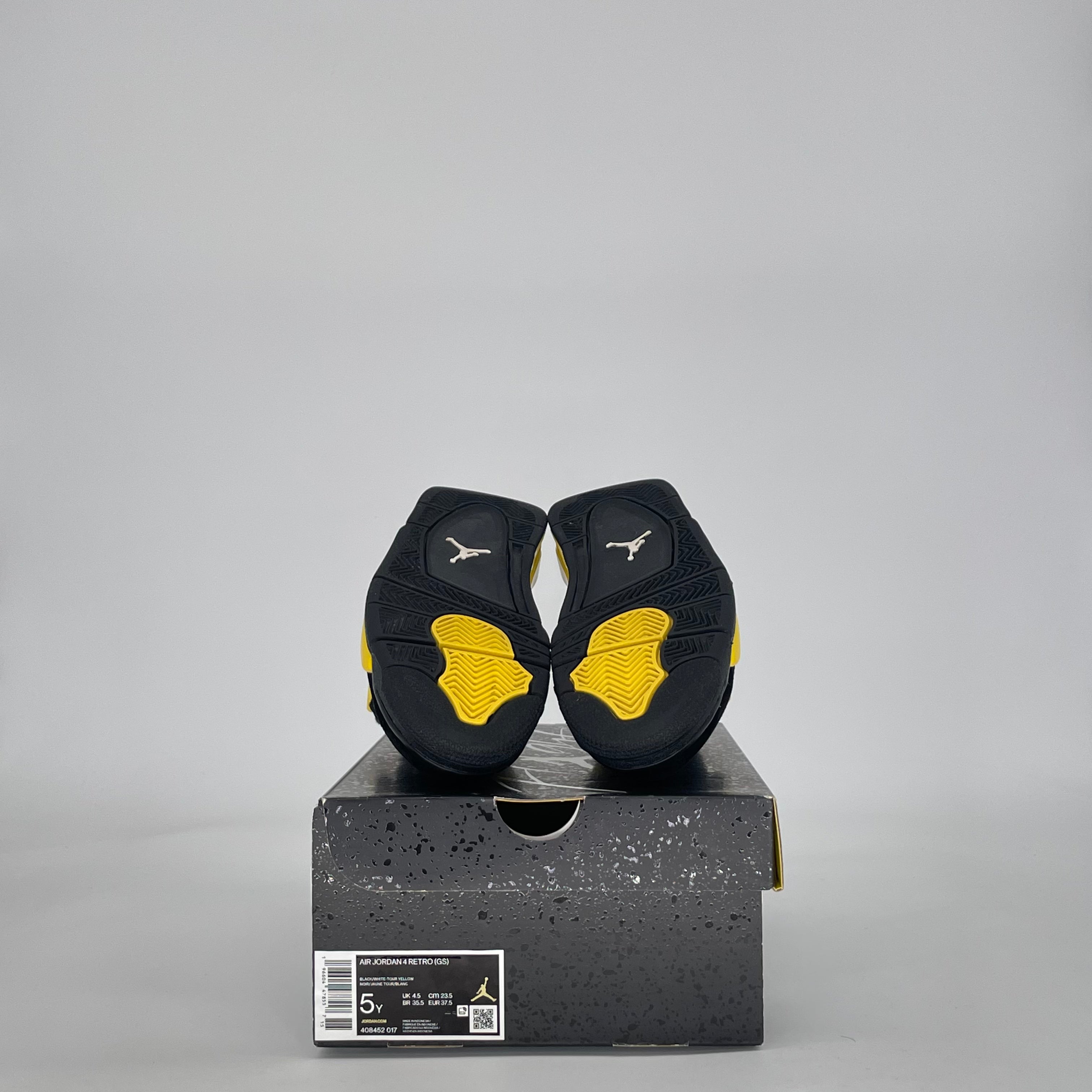 AIR JORDAN 4 THUNDER 408452-017 SIZE 5/6.5W GS