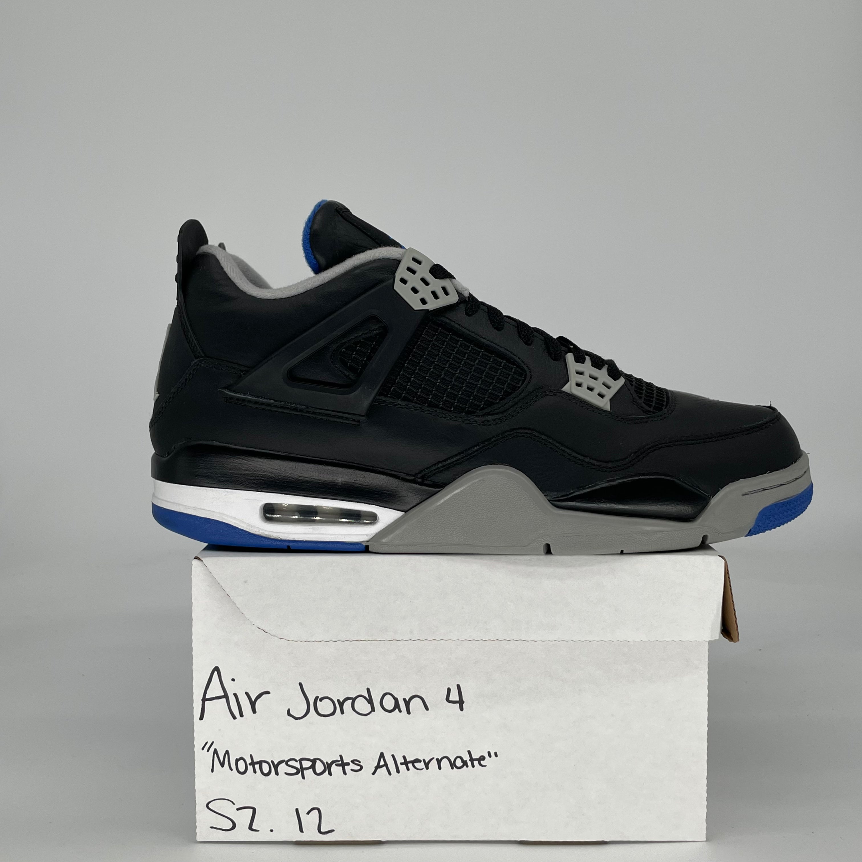 AIR JORDAN 4 MOTORSPORTS ALTERNATE 308497-006 SIZE 12/13.5W