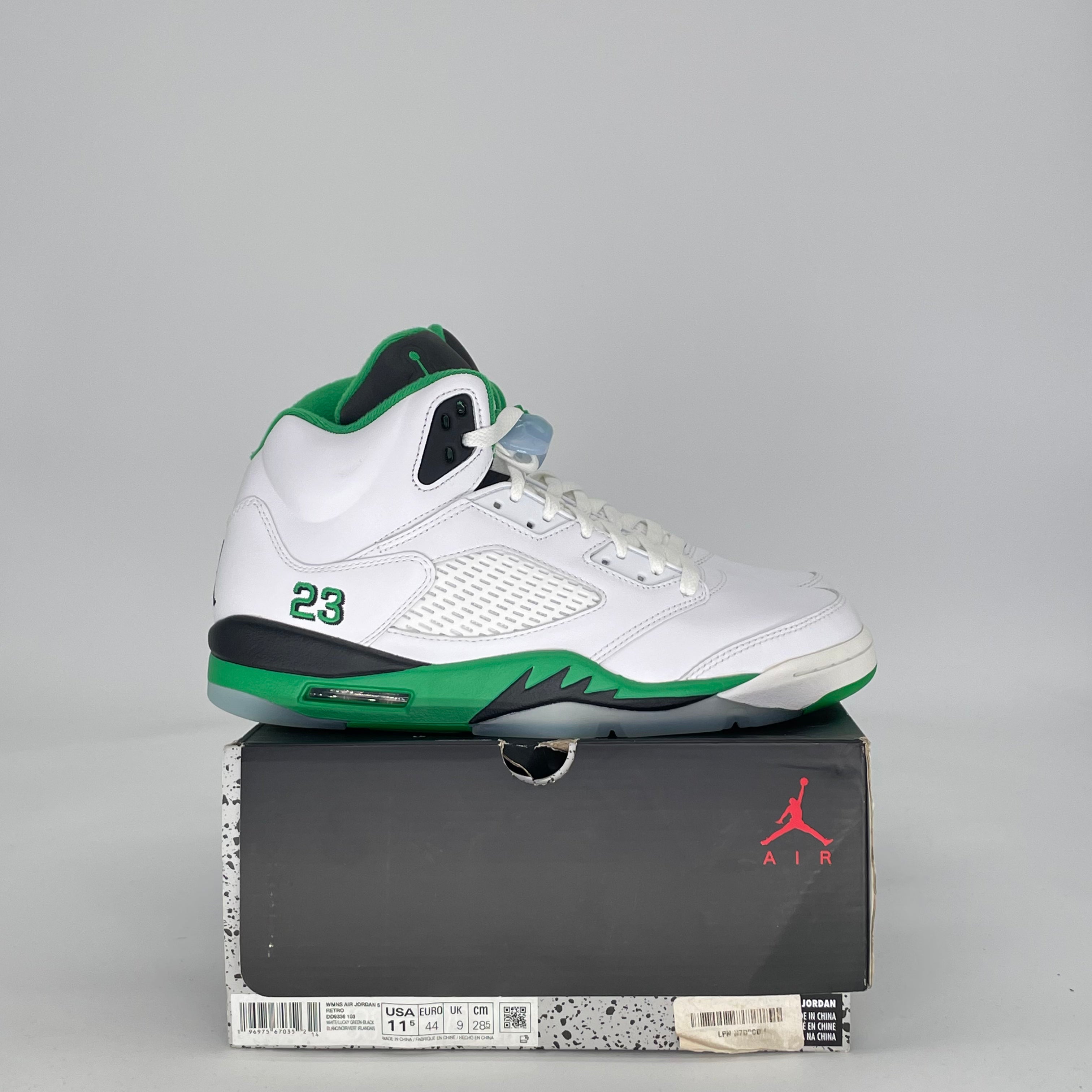 AIR JORDAN 5 LUCKY GREEN DD9336-103 SIZE 10/11.5W