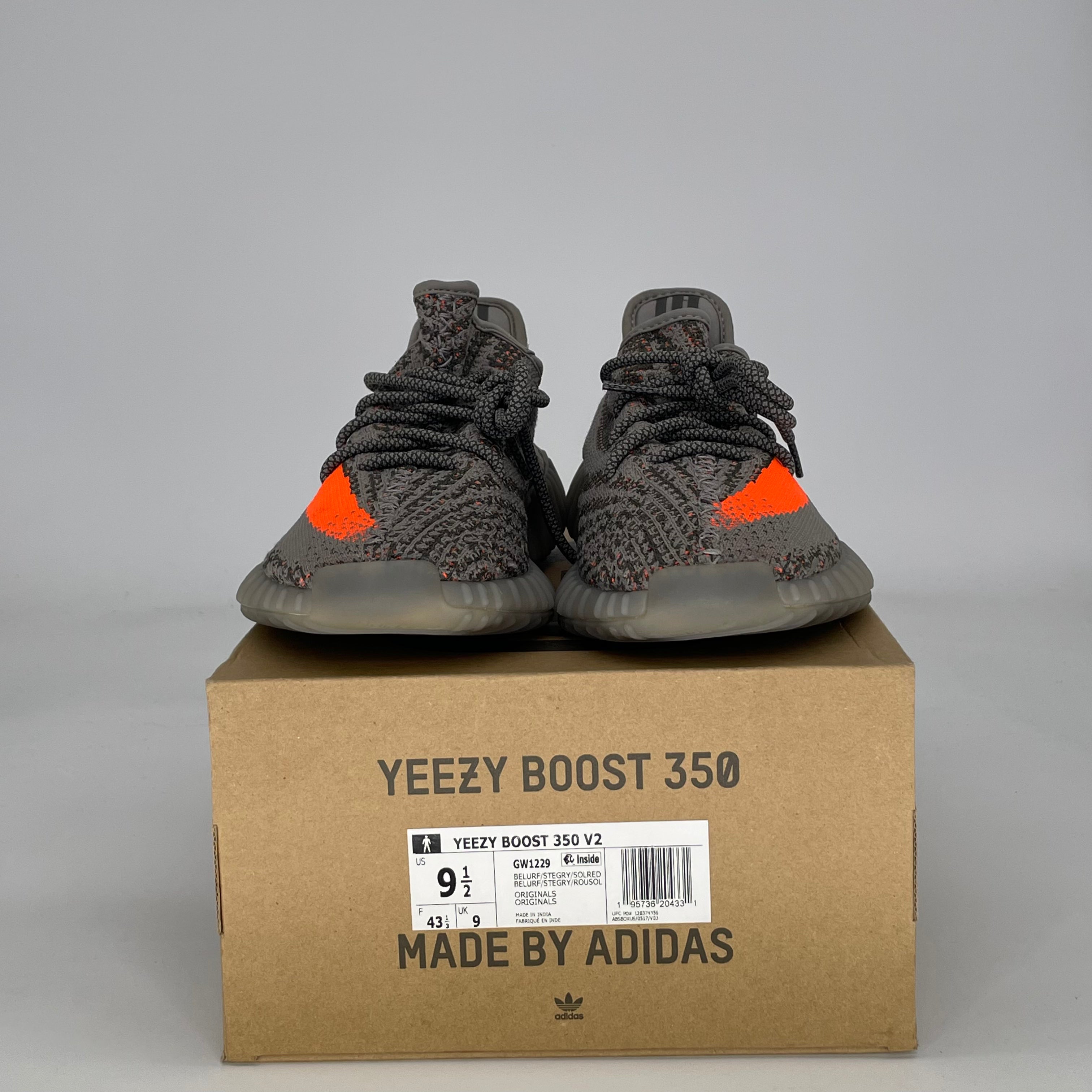 ADIDAS YEEZY 350 V2 BELUGA REFLECTIVE GW1229 SIZE 9.5/11W
