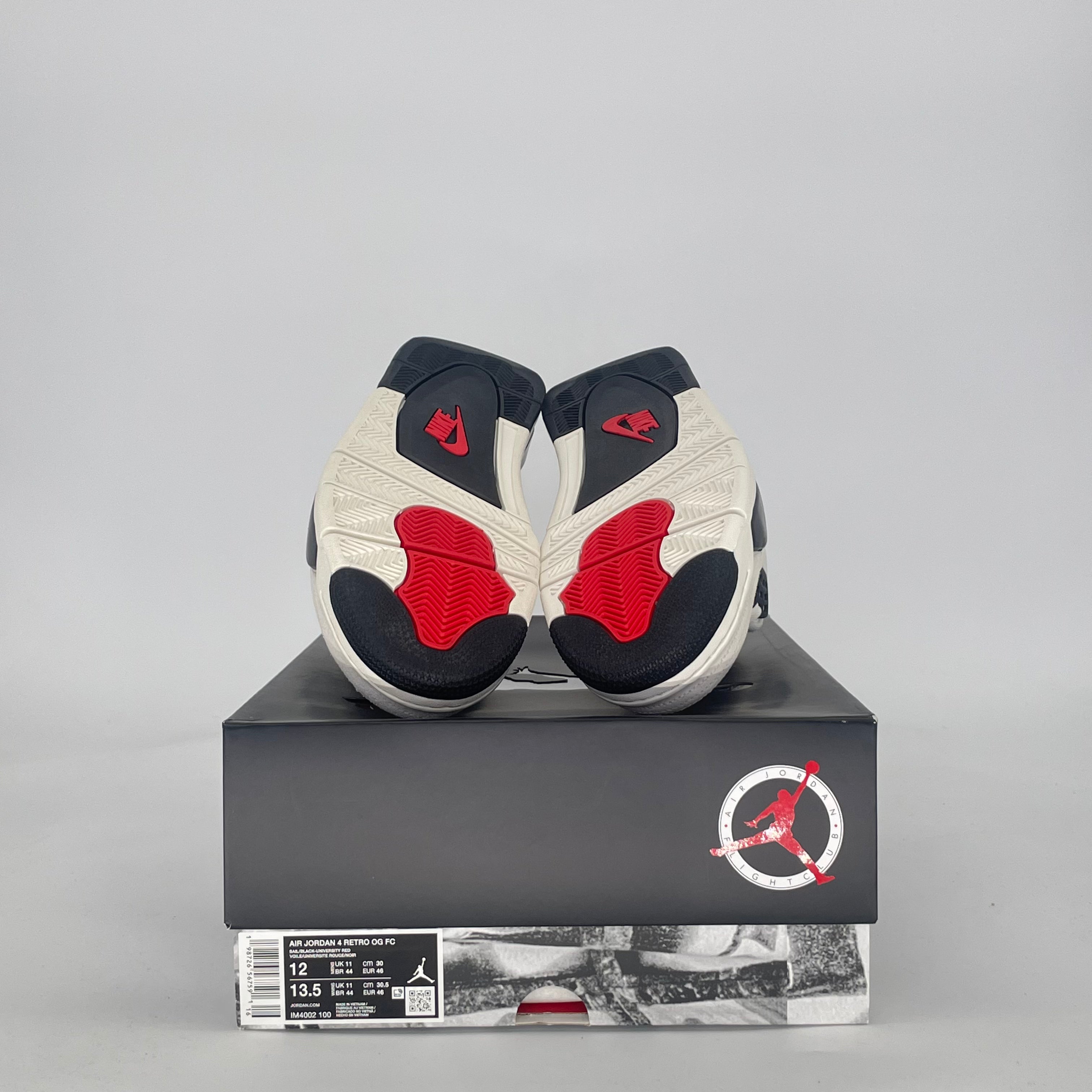 AIR JORDAN 4 FLIGHT CLUB IM4002-100 SIZE 12/13.5W
