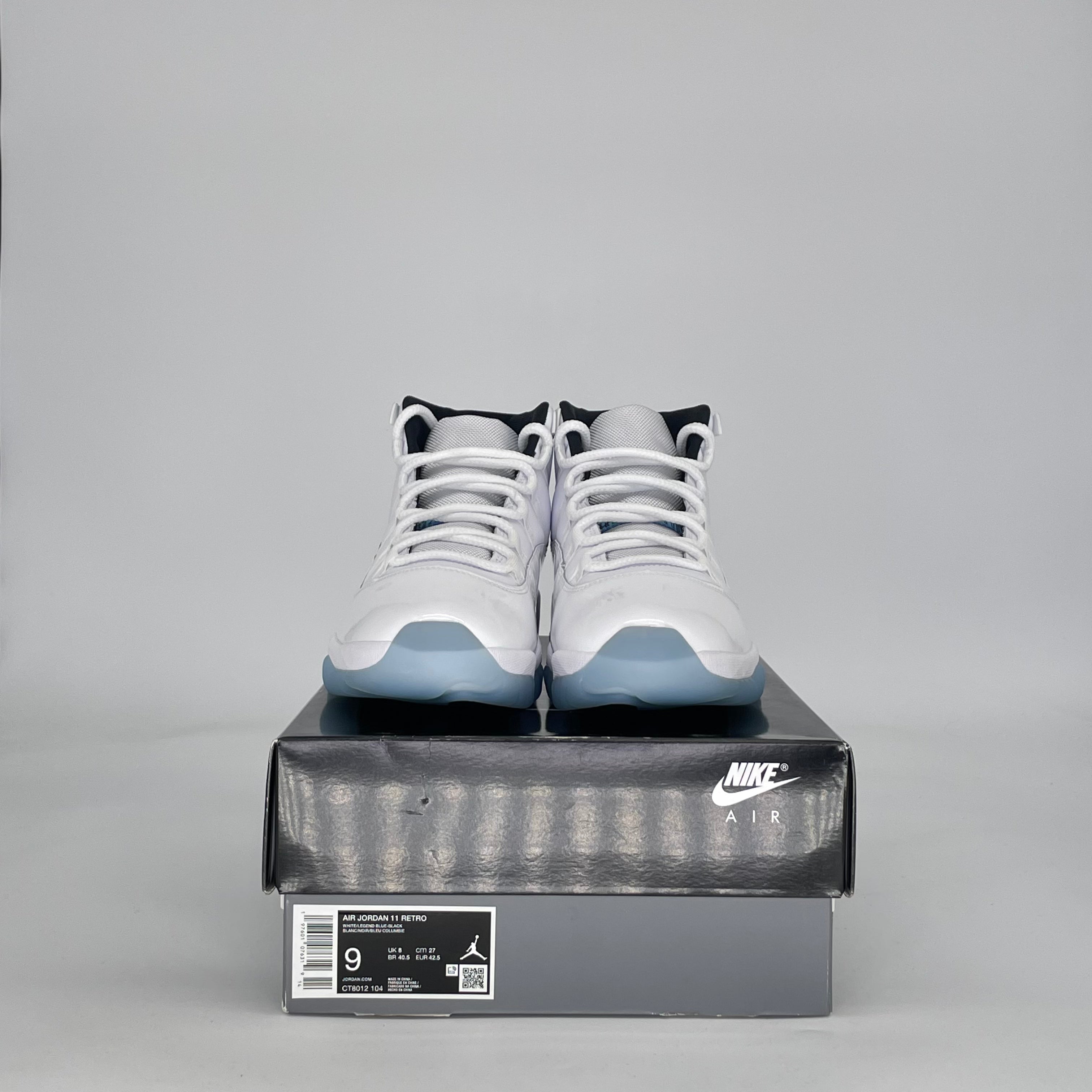AIR JORDAN 11 LEGEND BLUE CT8012-104 SIZE 9/10.5W