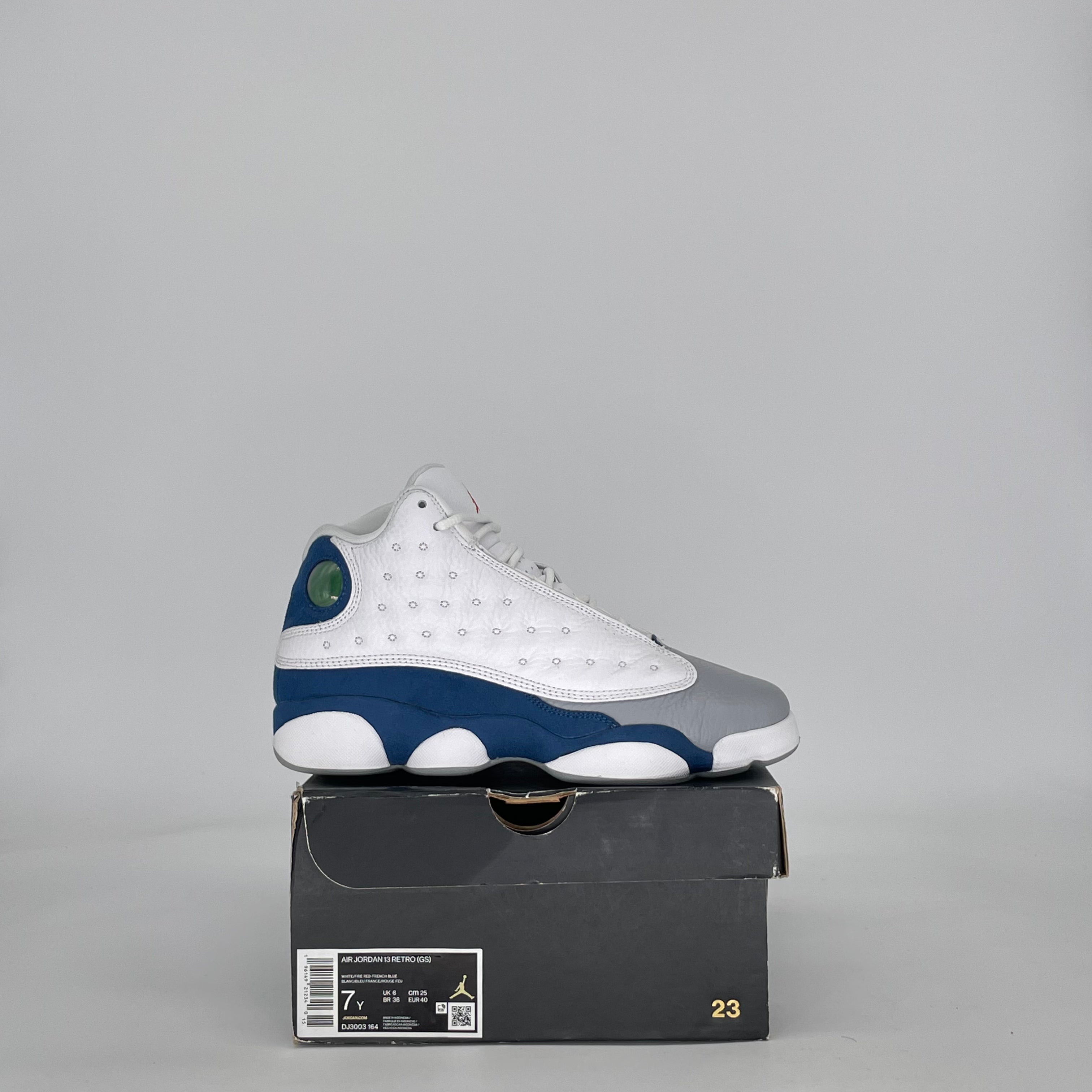 AIR JORDAN 13 FRENCH BLUE DJ3003-164 SIZE 7/8.5W GS