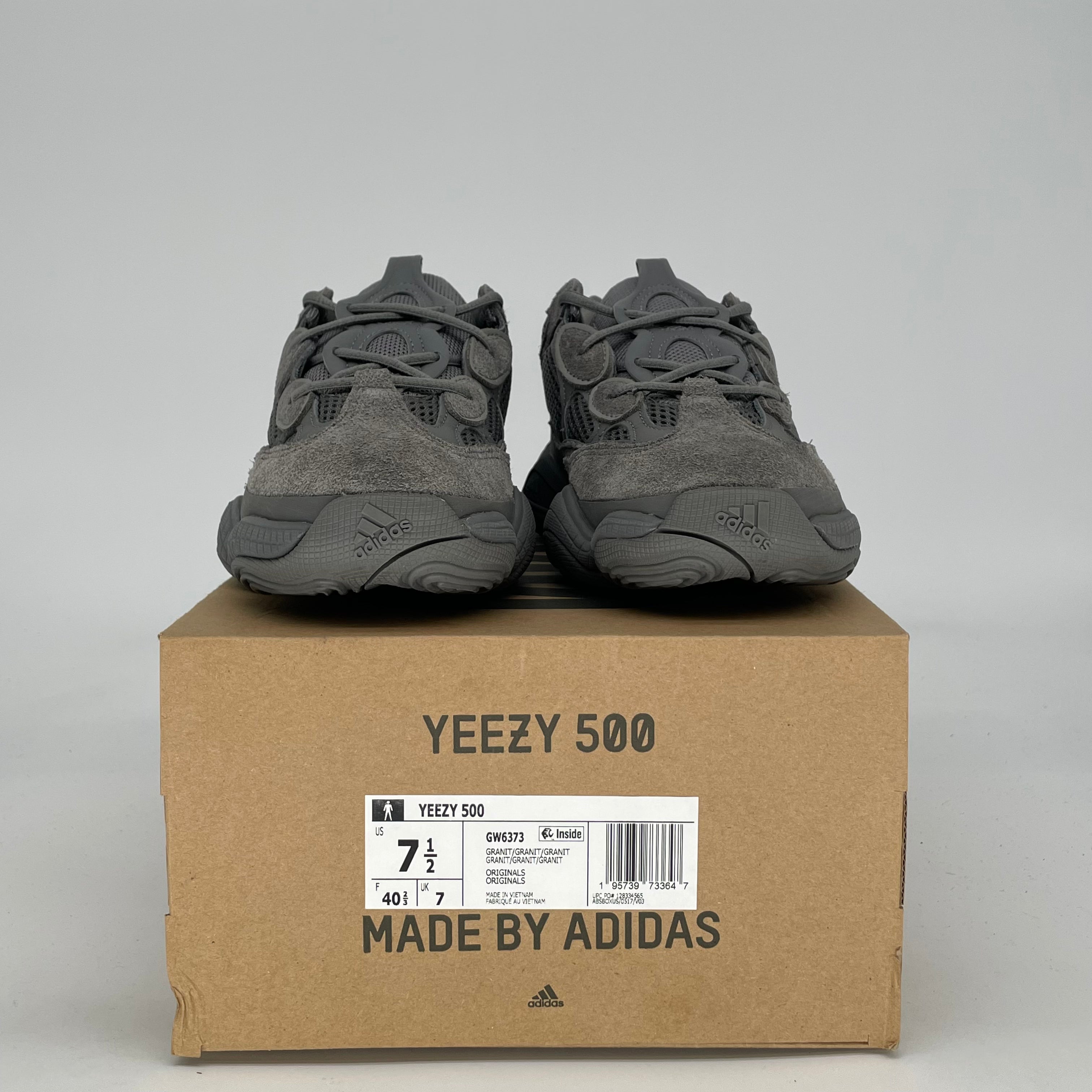 ADIDAS YEEZY 500 GRANITE GW6373 SIZE 7.5/9W