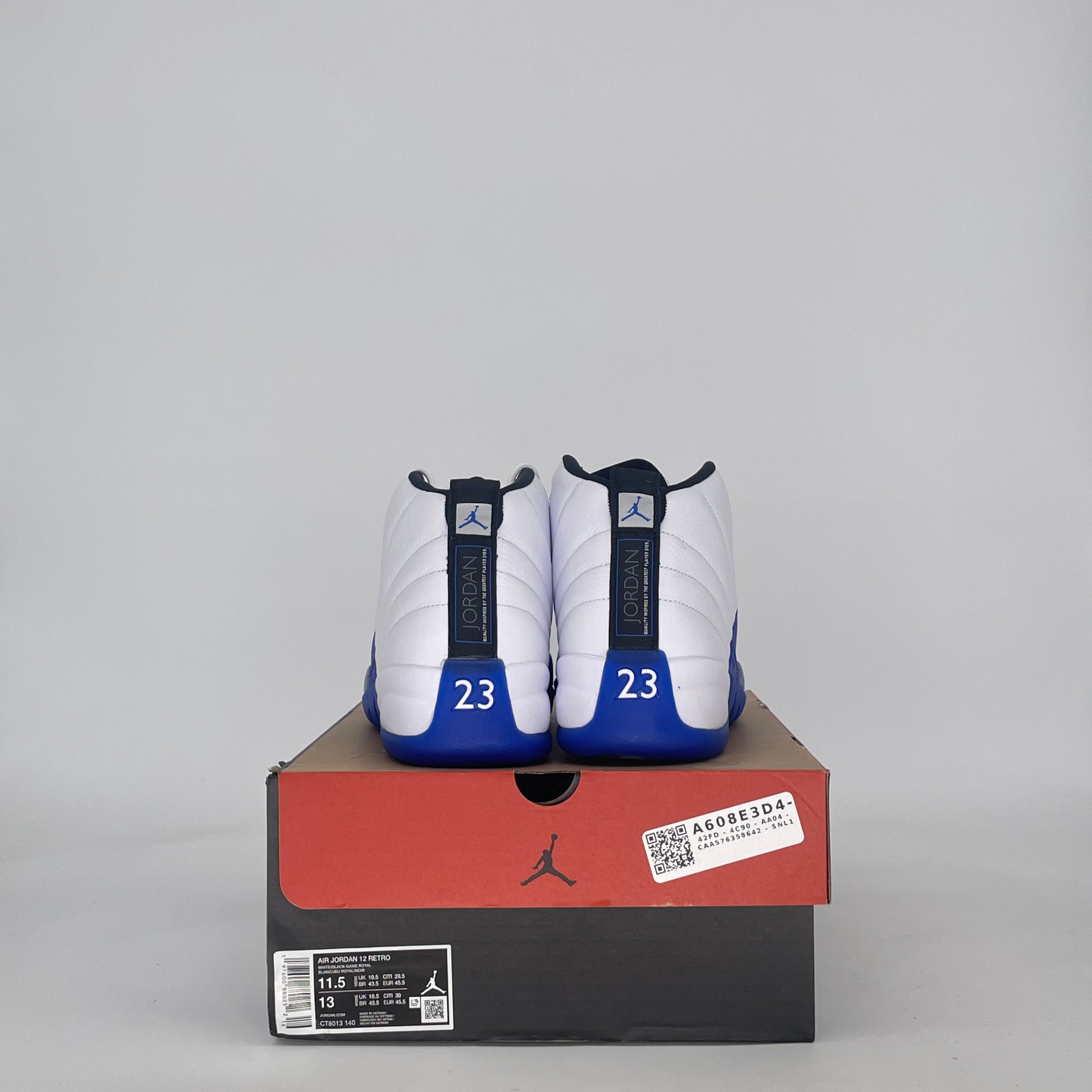 AIR JORDAN 12 BLUEBERRY CT8013-140 SIZE 11.5/13W