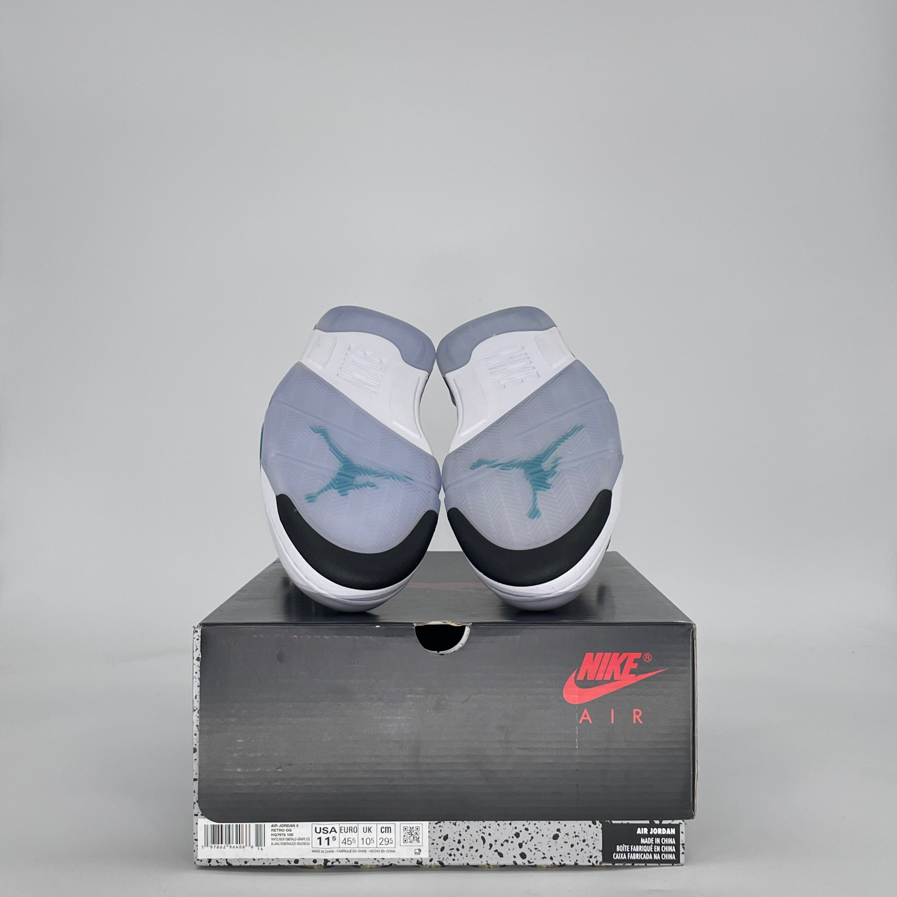 AIR JORDAN 5 GRAPE HQ7978-100 SIZE 11.5/13W