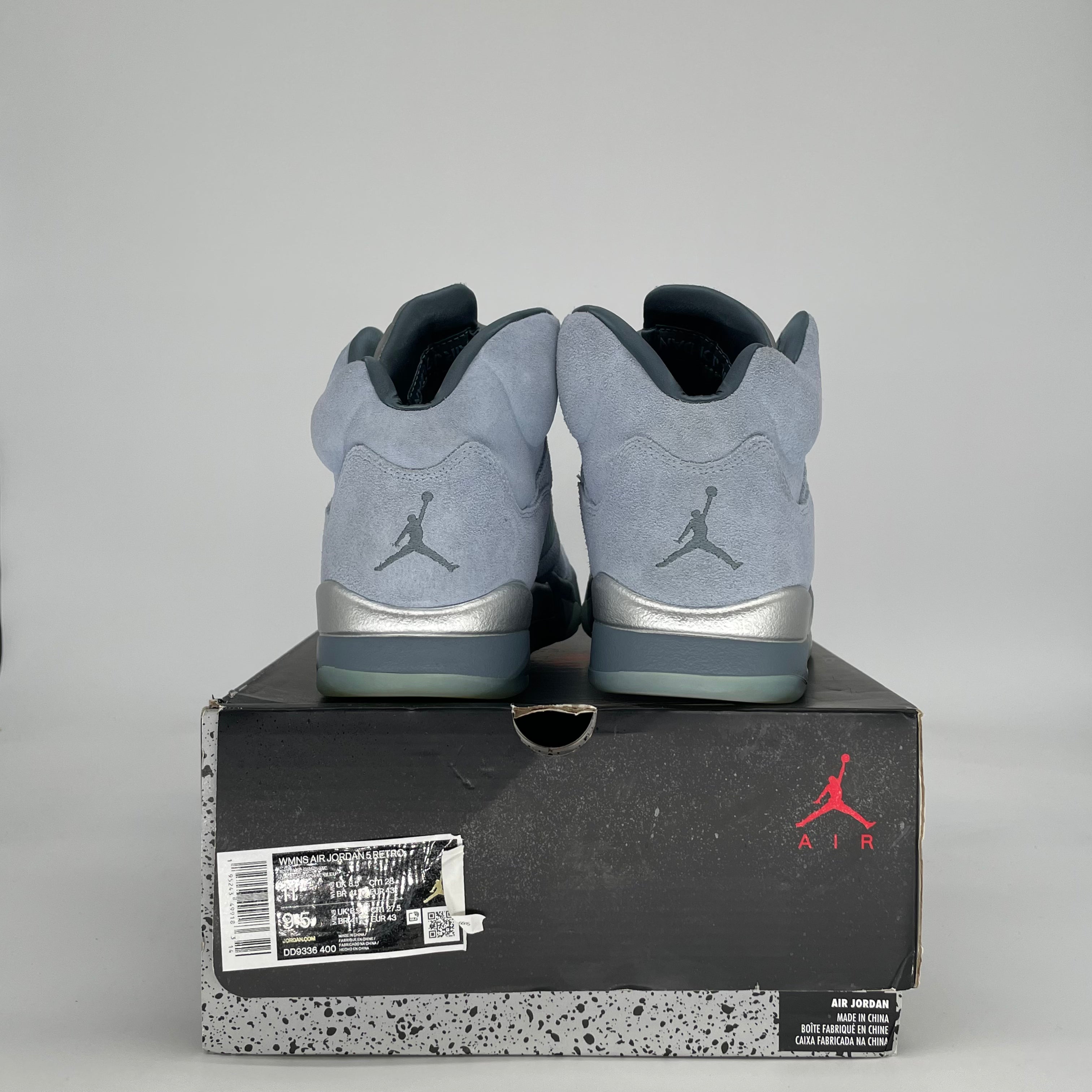 AIR JORDAN 5 BLUEBIRD W DD9336-400 SIZE 9.5/11W