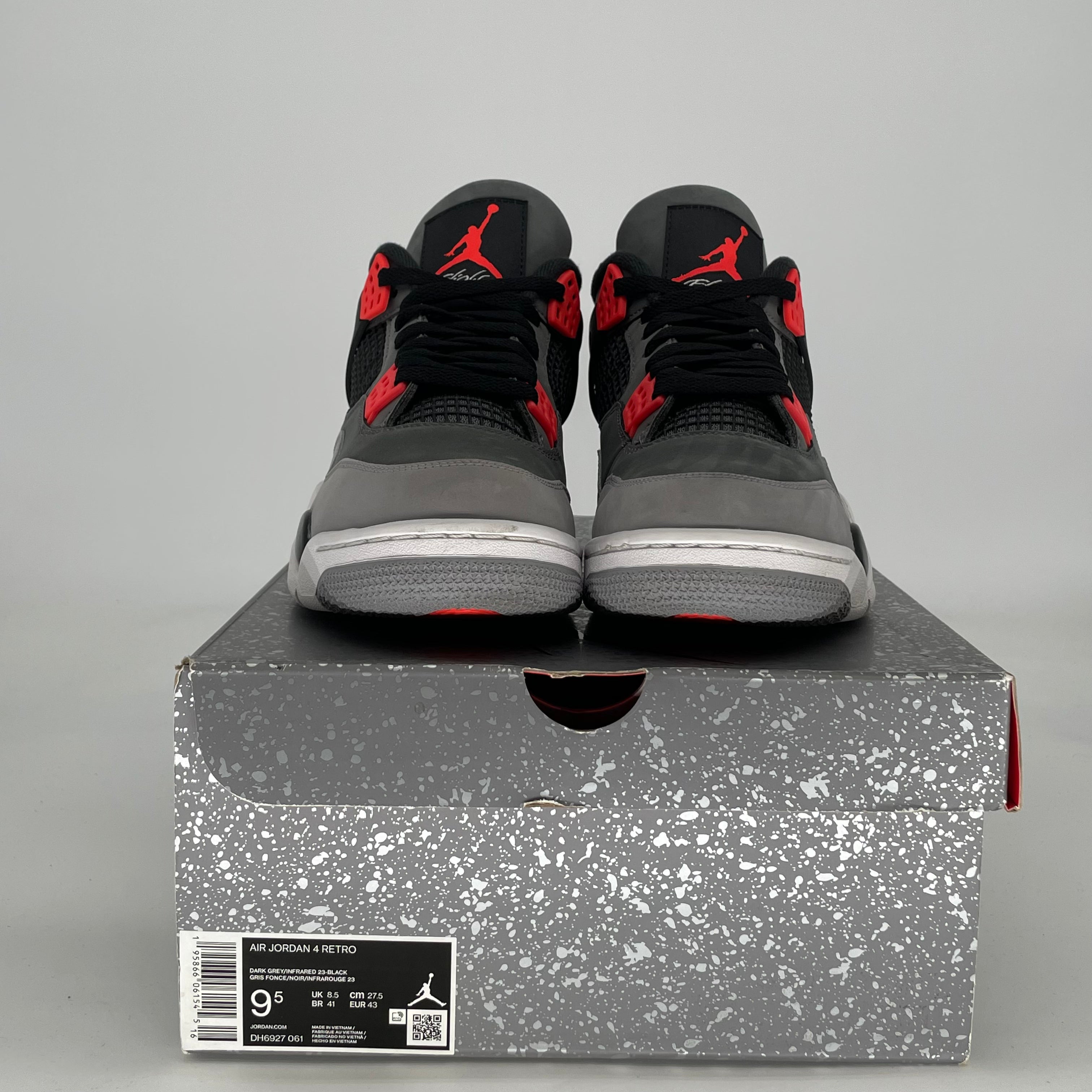 AIR JORDAN 4 INFRARED DH6927-061 SIZE 9.5/11W
