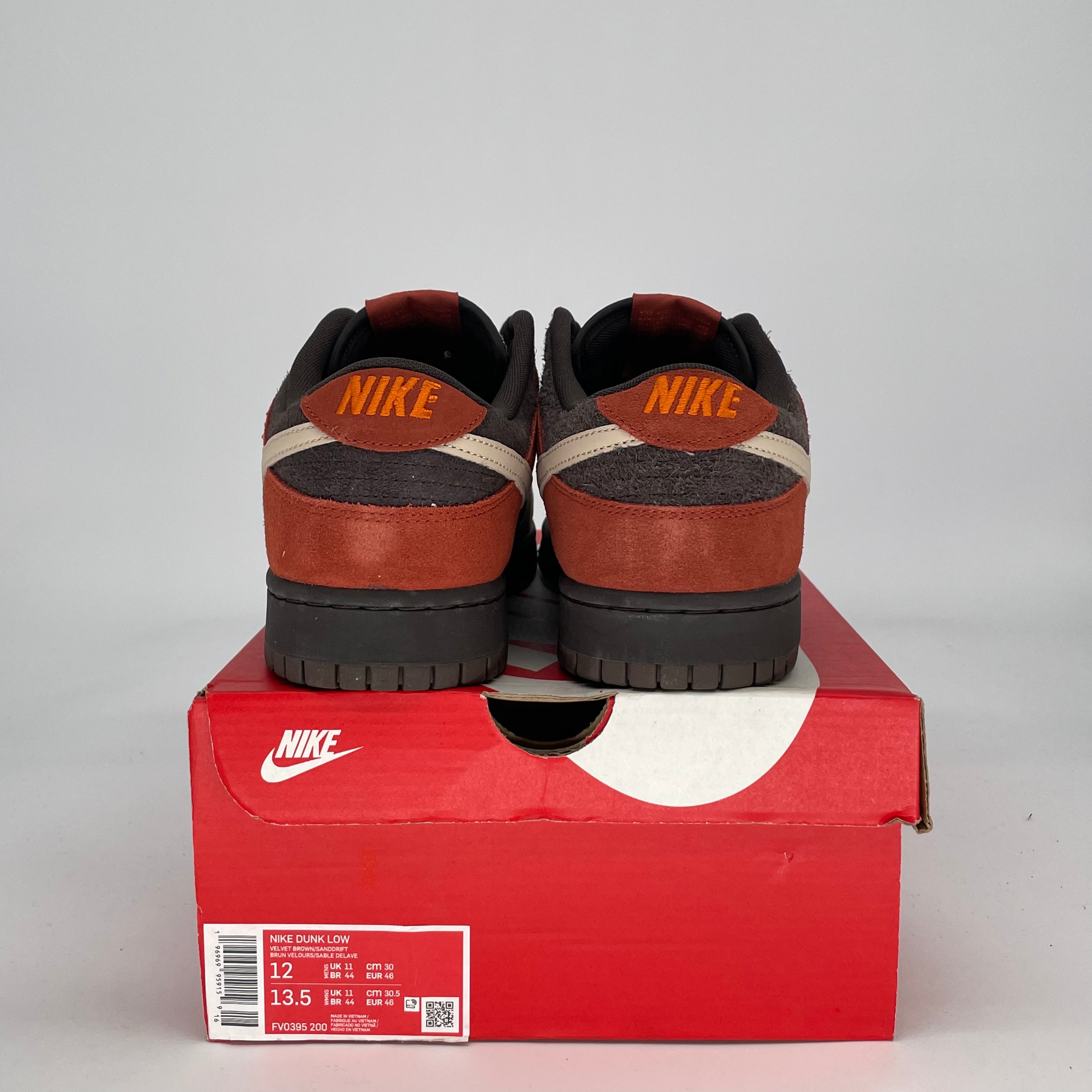 NIKE DUNK LOW RED PANDA FV0395-200 SIZE 12/13.5W