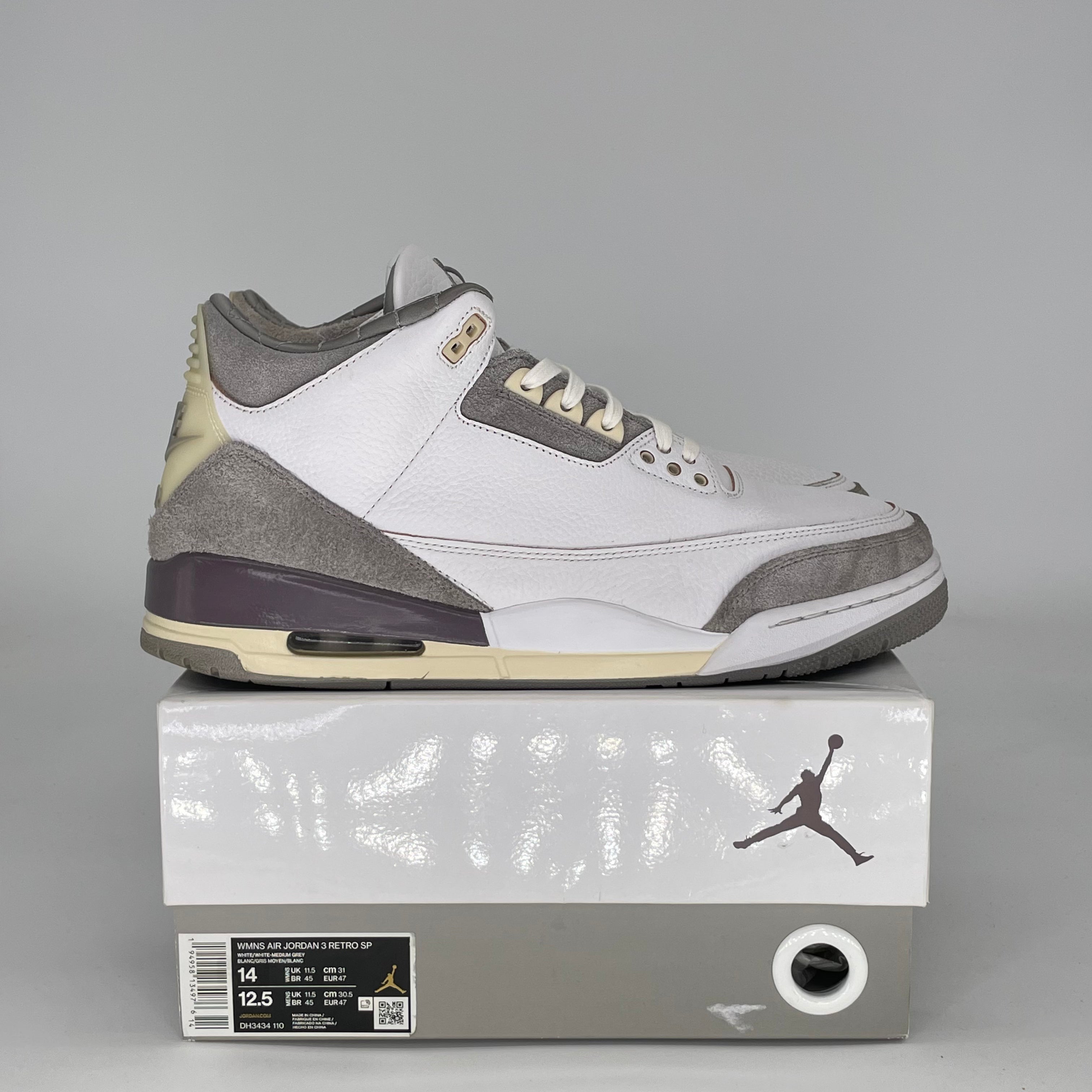 AIR JORDAN 3 A MA MANIERE W DH3434-110 SIZE 12.5/14W