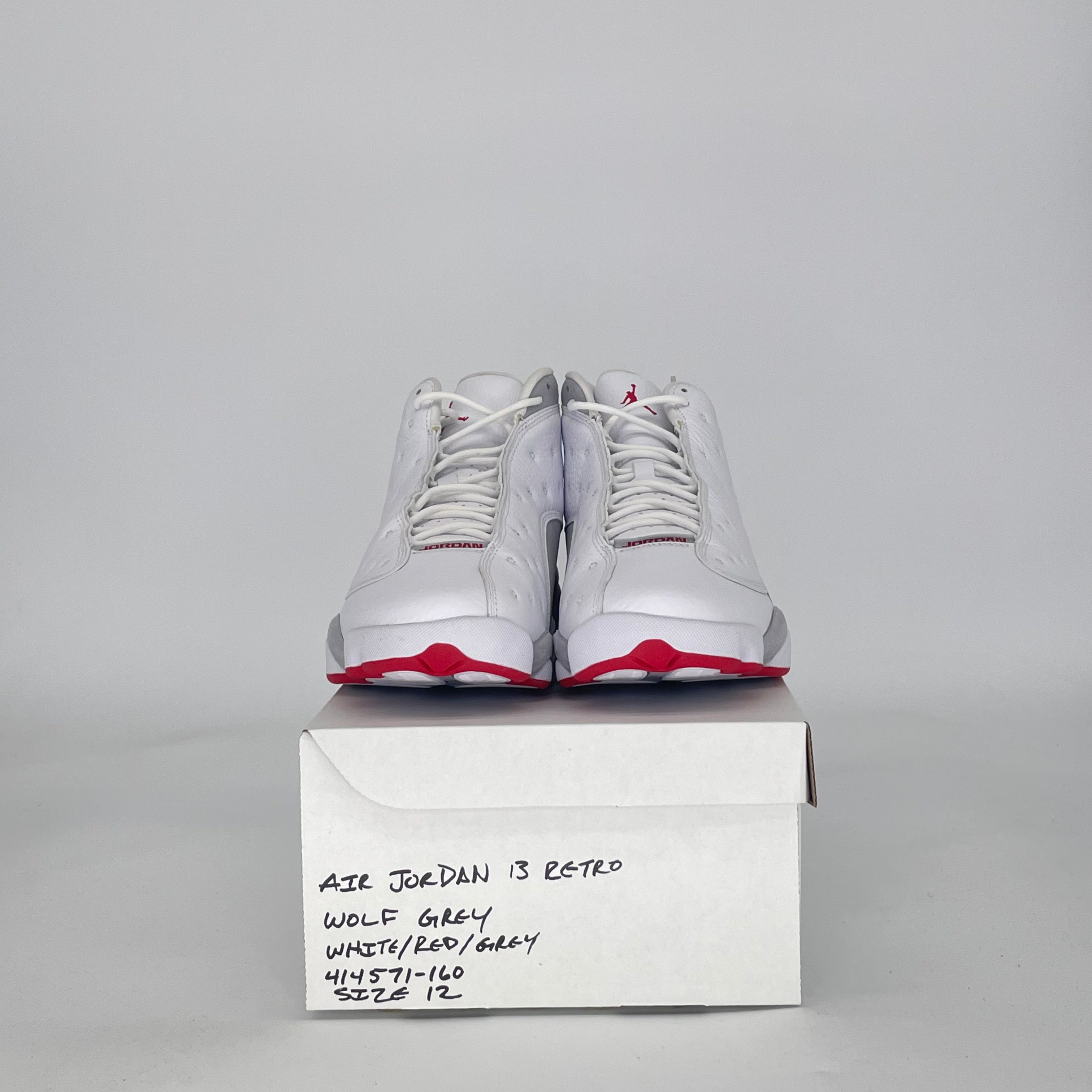 AIR JORDAN 13 WOLF GREY 414571-160 SIZE 12/13.5W