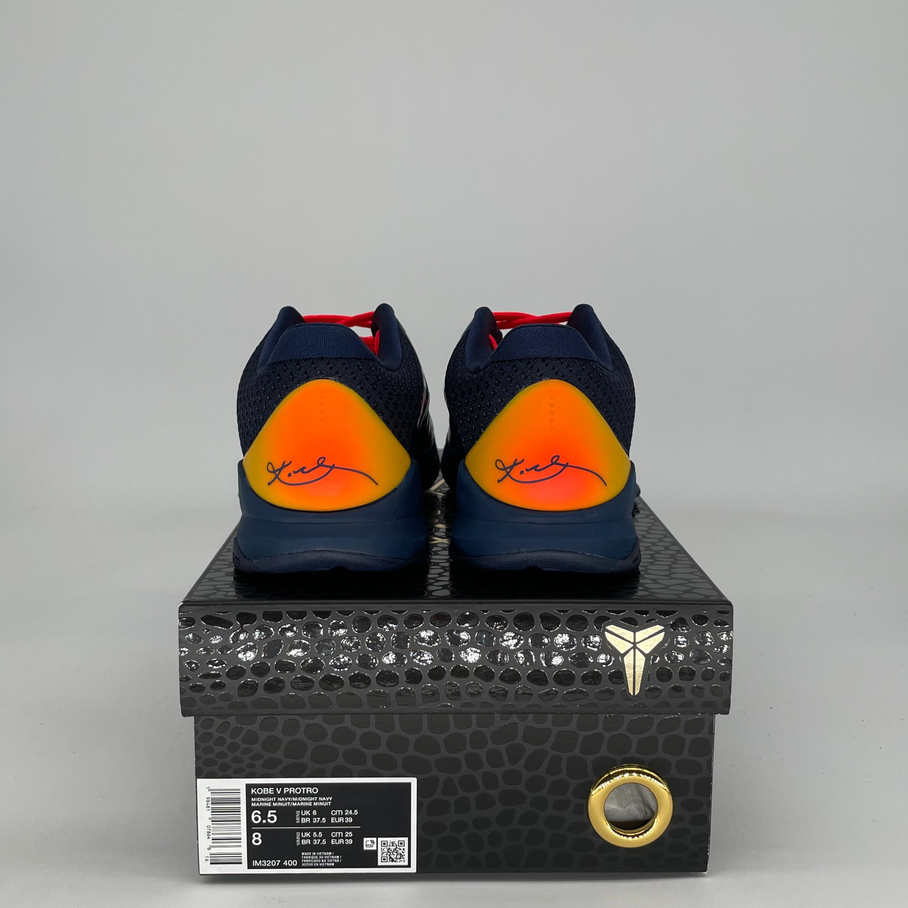 NIKE KOBE 5 PROTRO CAITLIN CLARK INDIANA FEVER IM3207-400 SIZE 6.5/8W