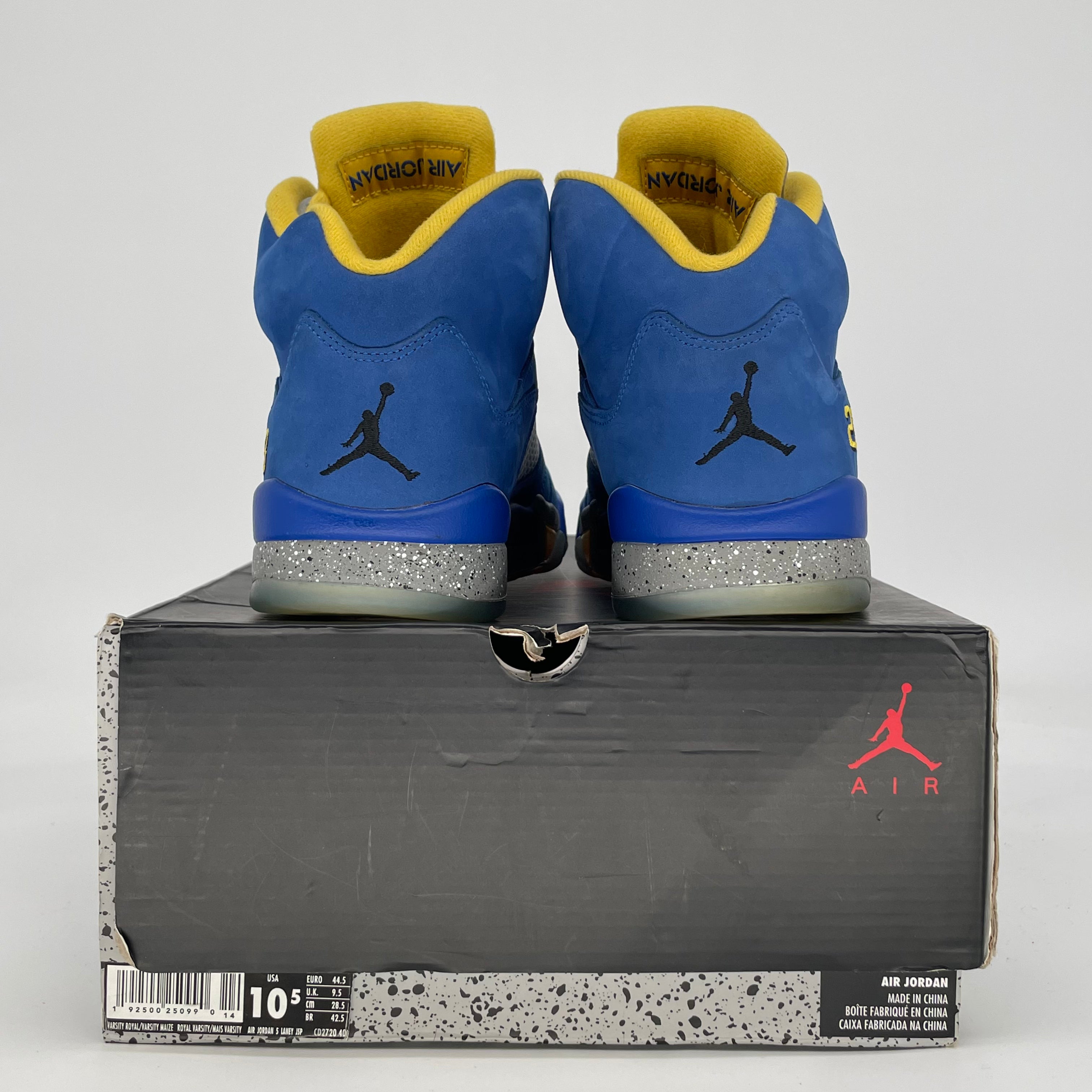 AIR JORDAN 5 LANEY VARSITY ROYAL CD2720-400 SIZE 10.5/12W