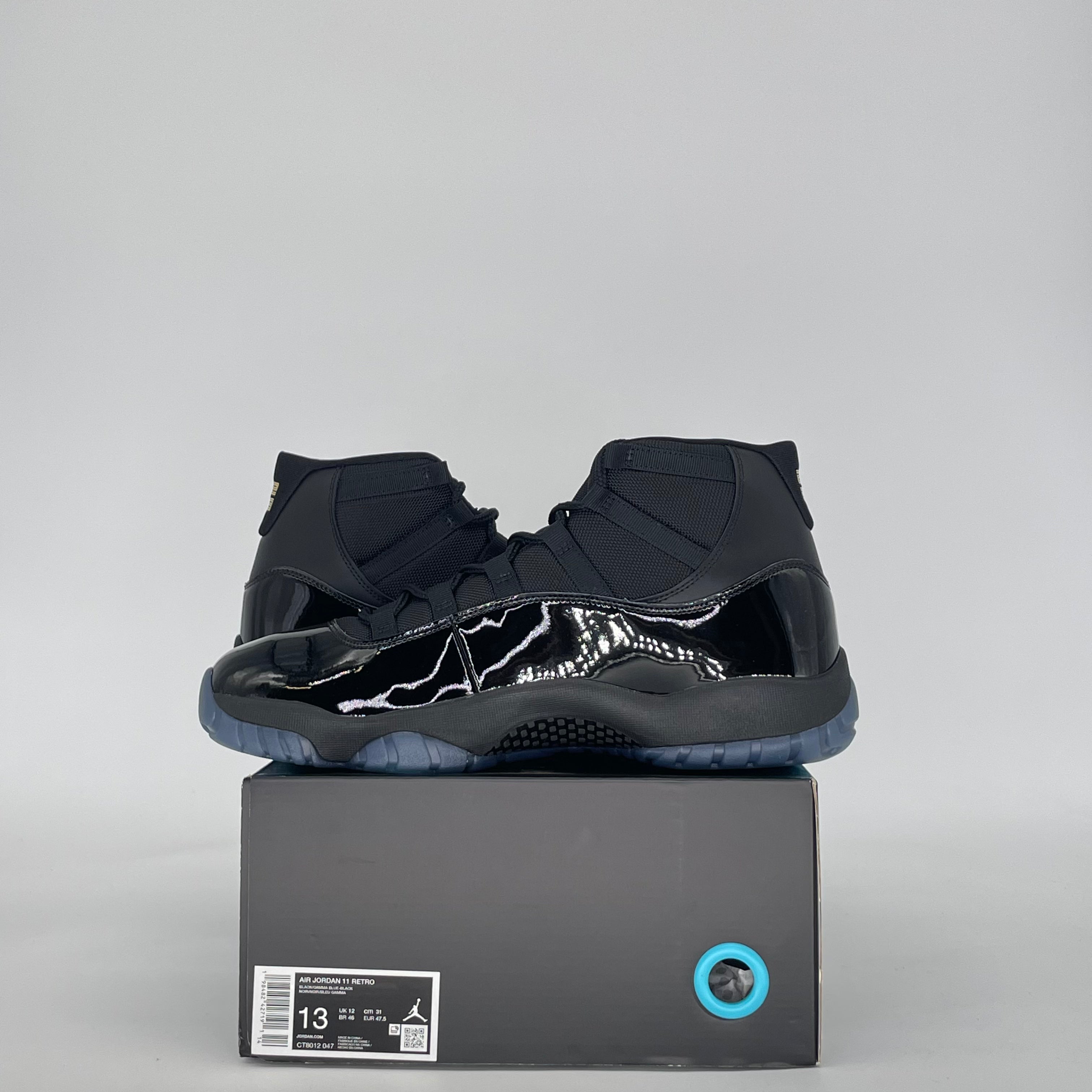 AIR JORDAN 11 GAMMA BLUE CT8012-047 SIZE 13/14.5W