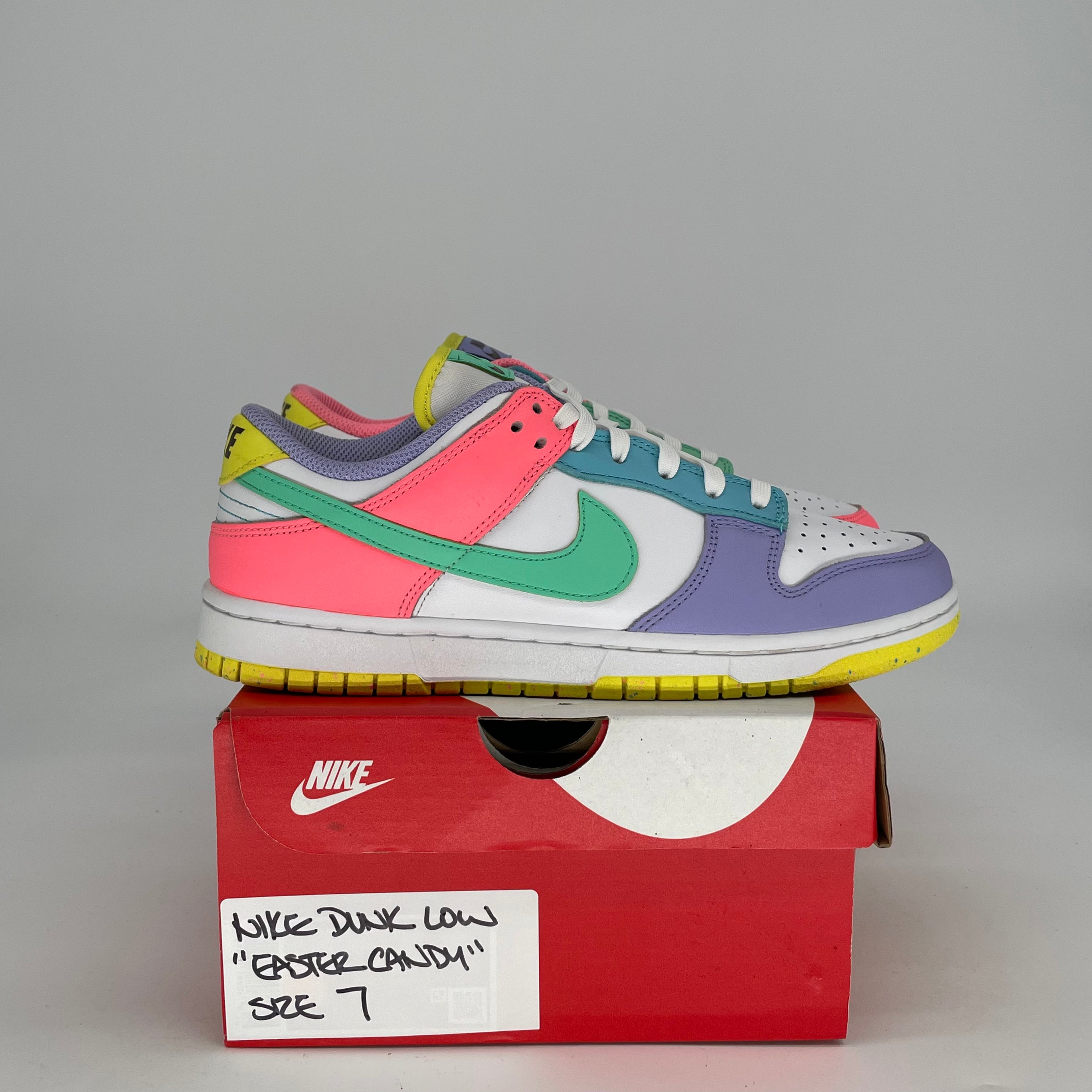 NIKE DUNK LOW EASTER CANDY W DD1872-100 SIZE 7/8.5W
